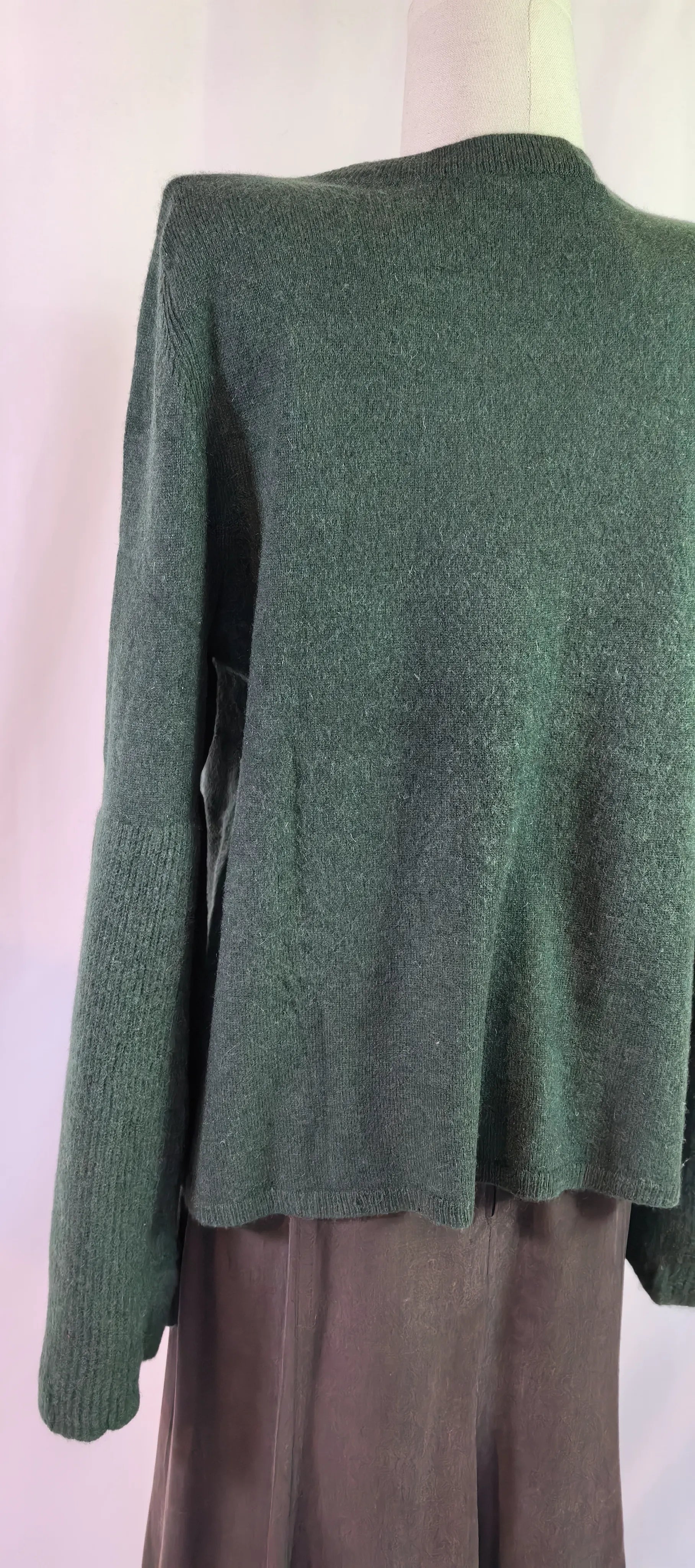 Pulover din casmir cu maneci clopot - Antonio Melani