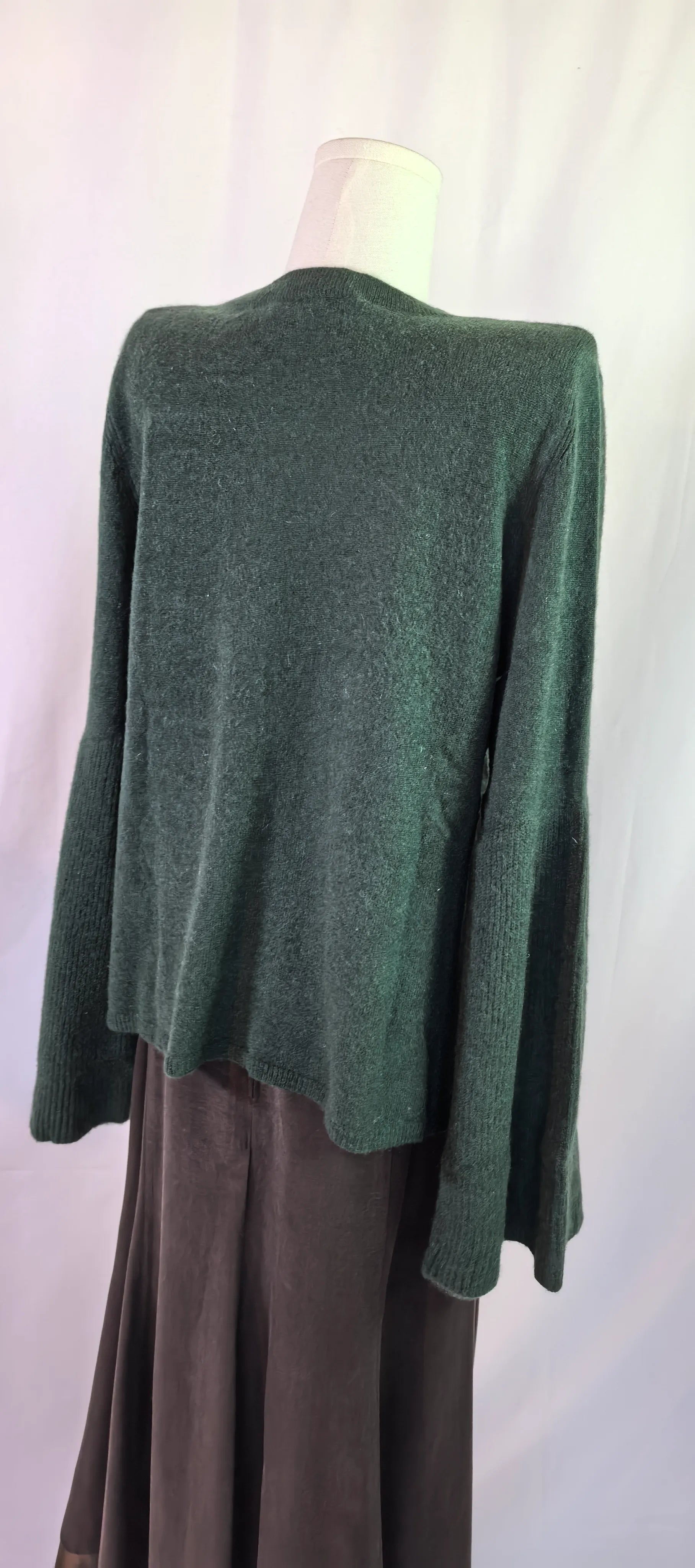 Pulover din casmir cu maneci clopot - Antonio Melani