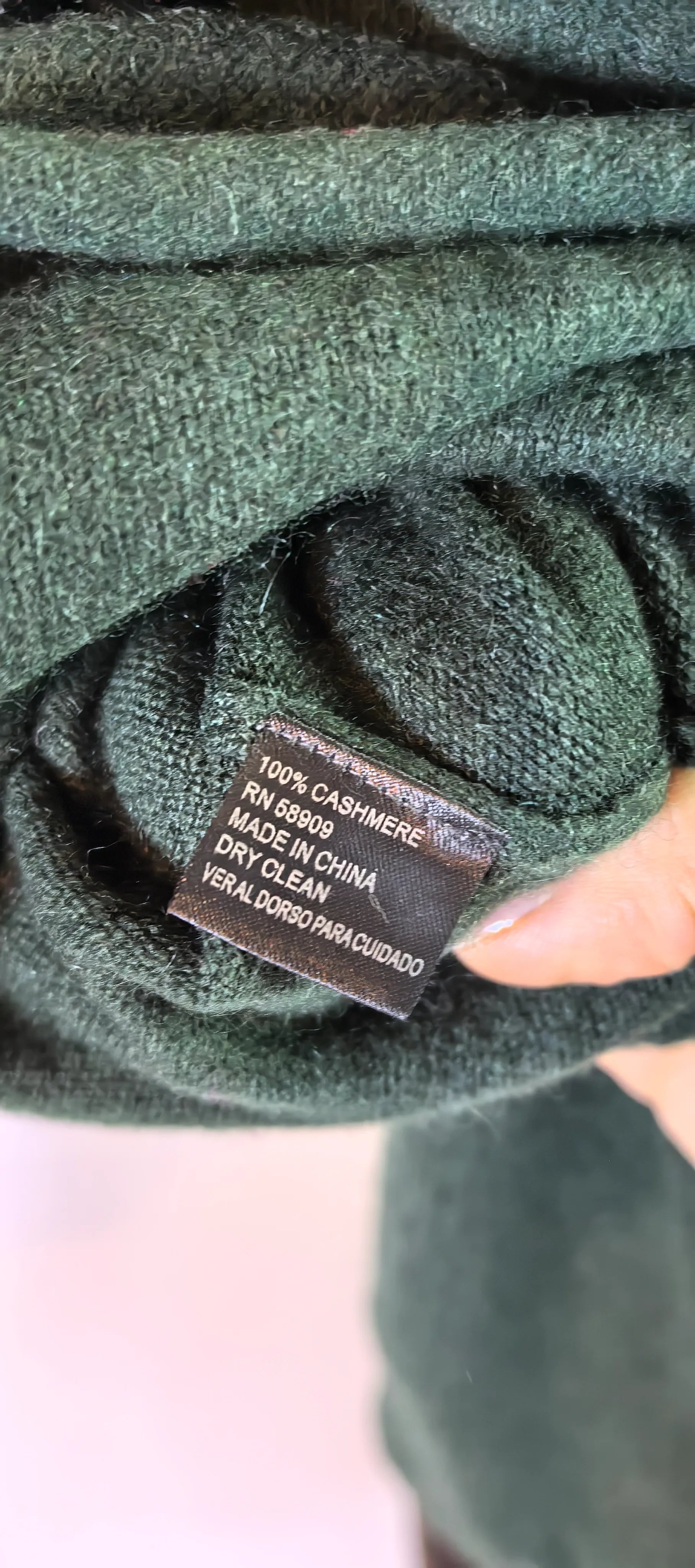 Pulover din casmir cu maneci clopot - Antonio Melani