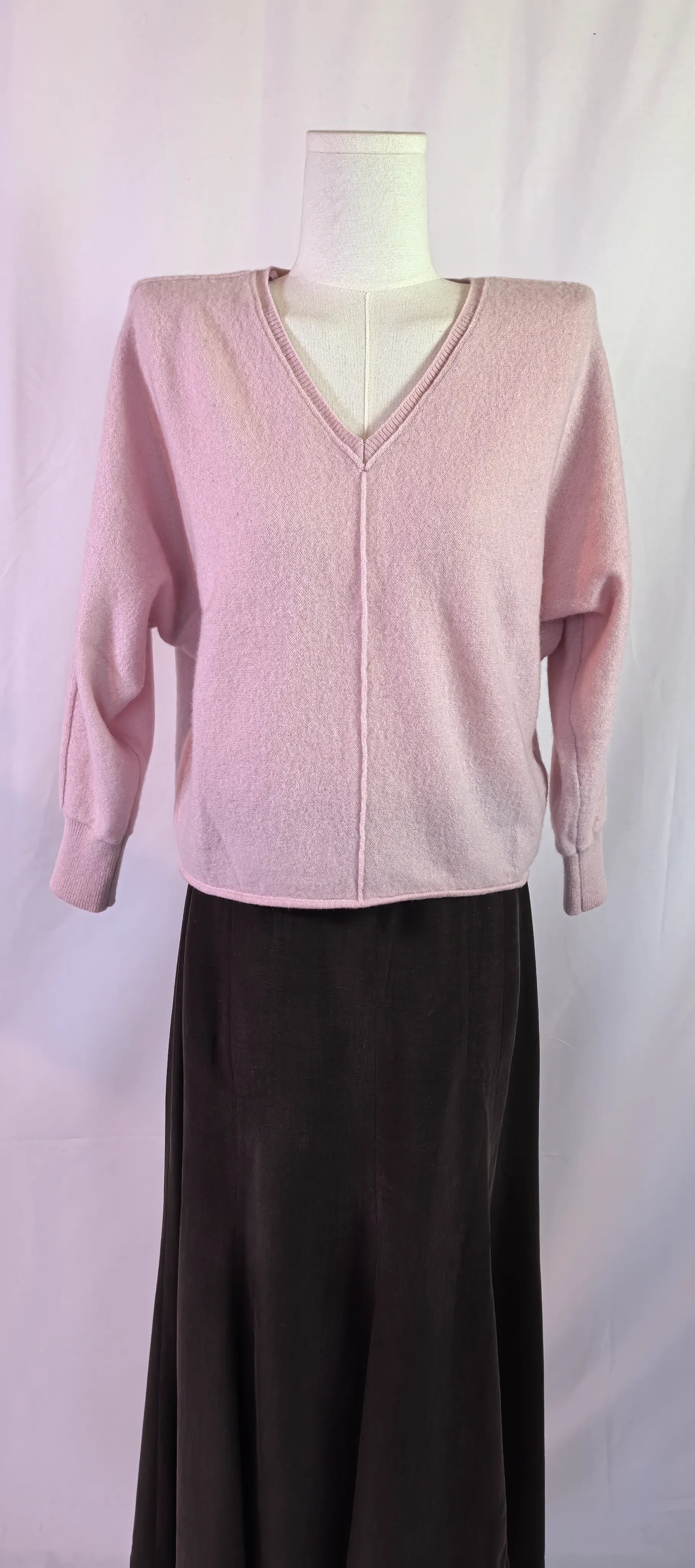 Pulover din casmir cu spatele gol  - Pilcro