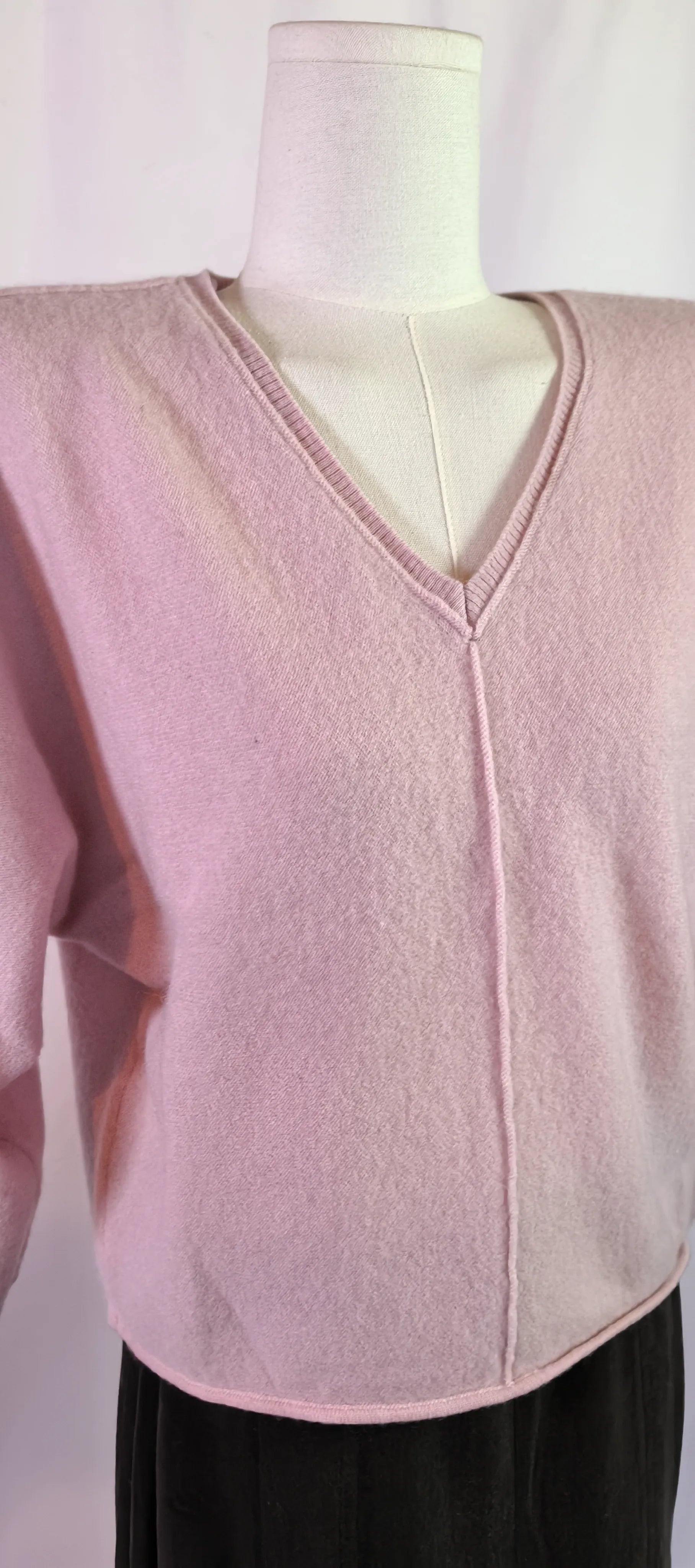 Pulover din casmir cu spatele gol  - Pilcro