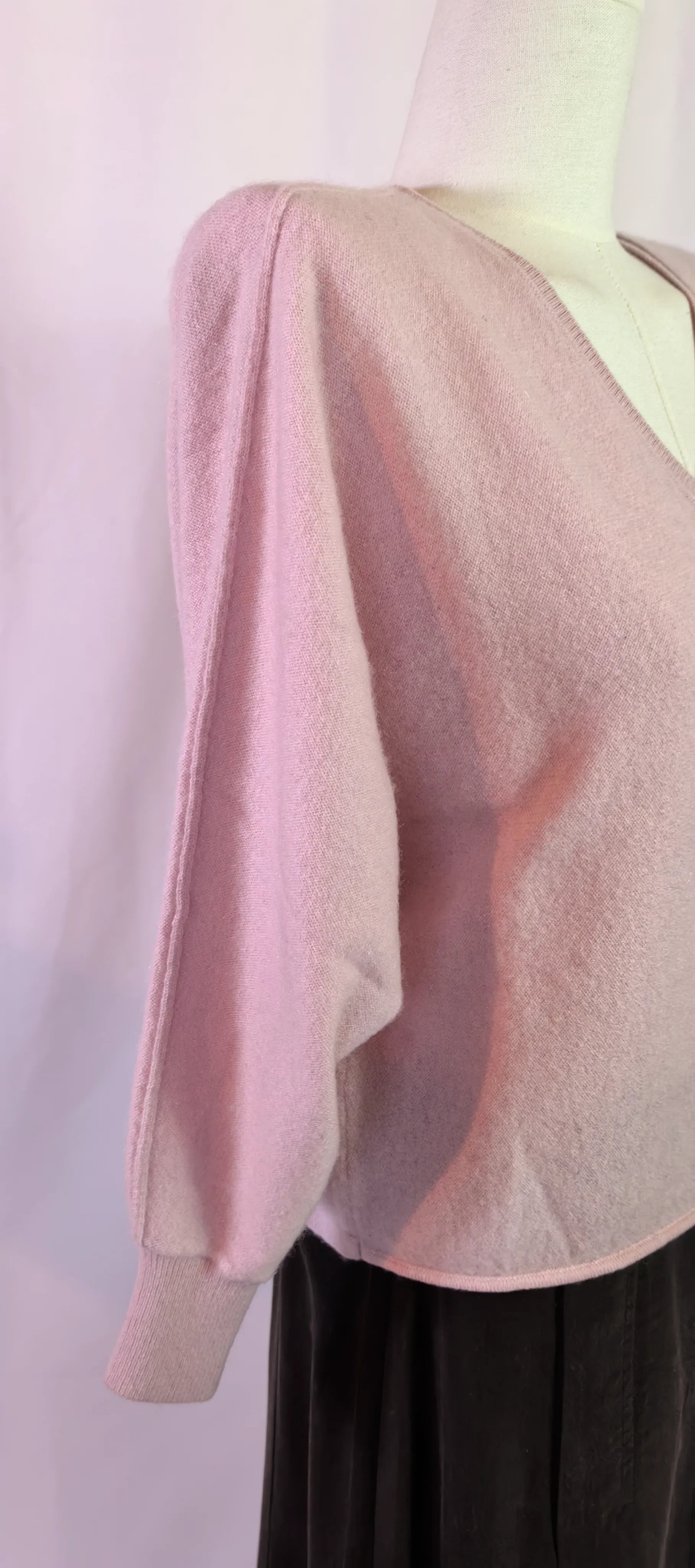 Pulover din casmir cu spatele gol  - Pilcro