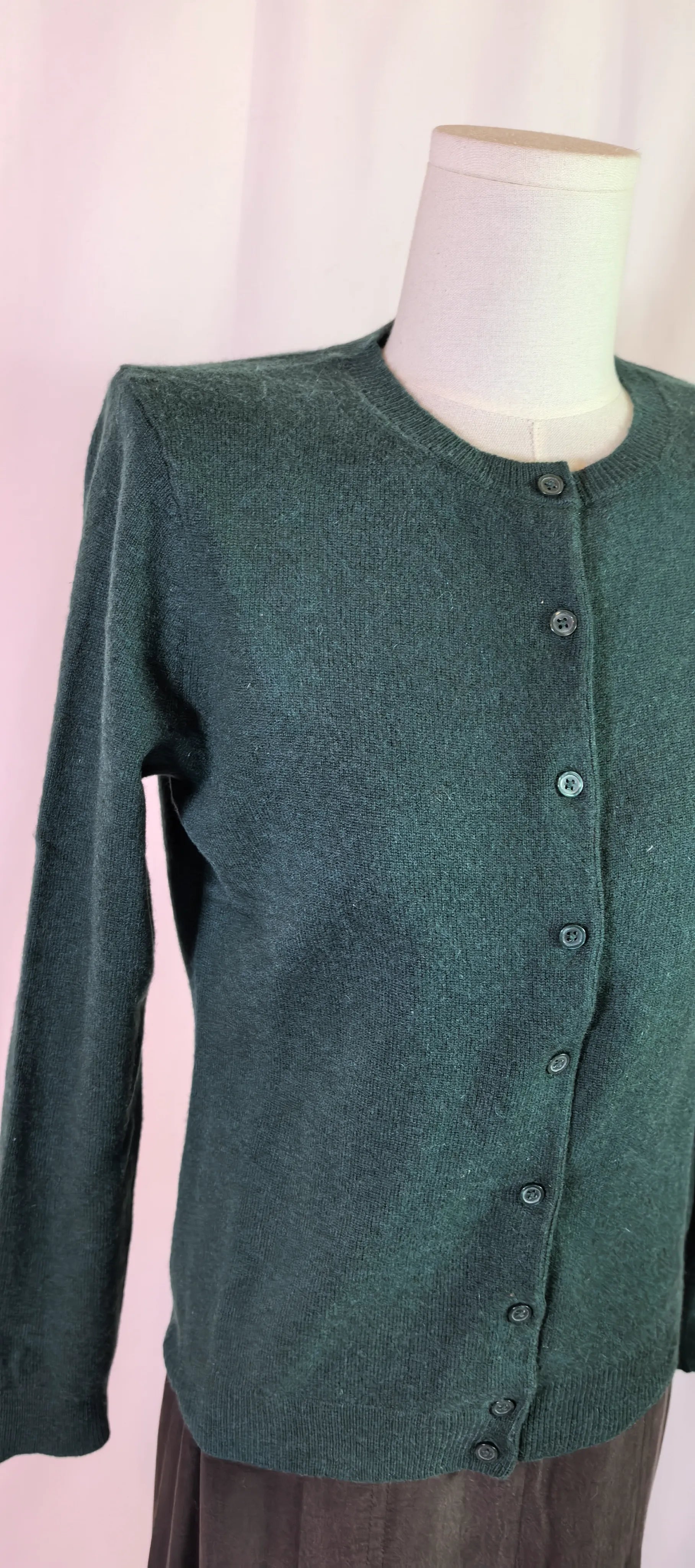 Pulover din casmir cu nasturi - C by Bloomingdales