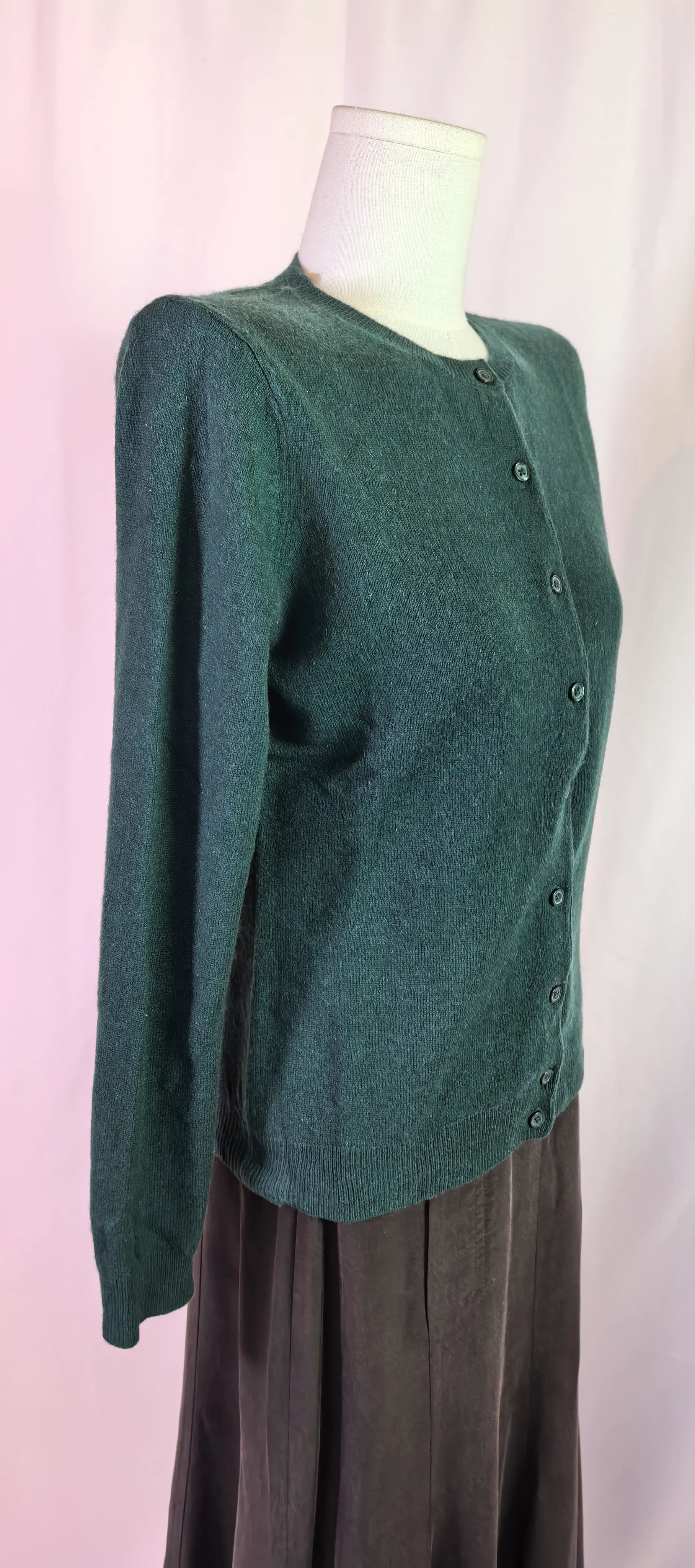 Pulover din casmir cu nasturi - C by Bloomingdales