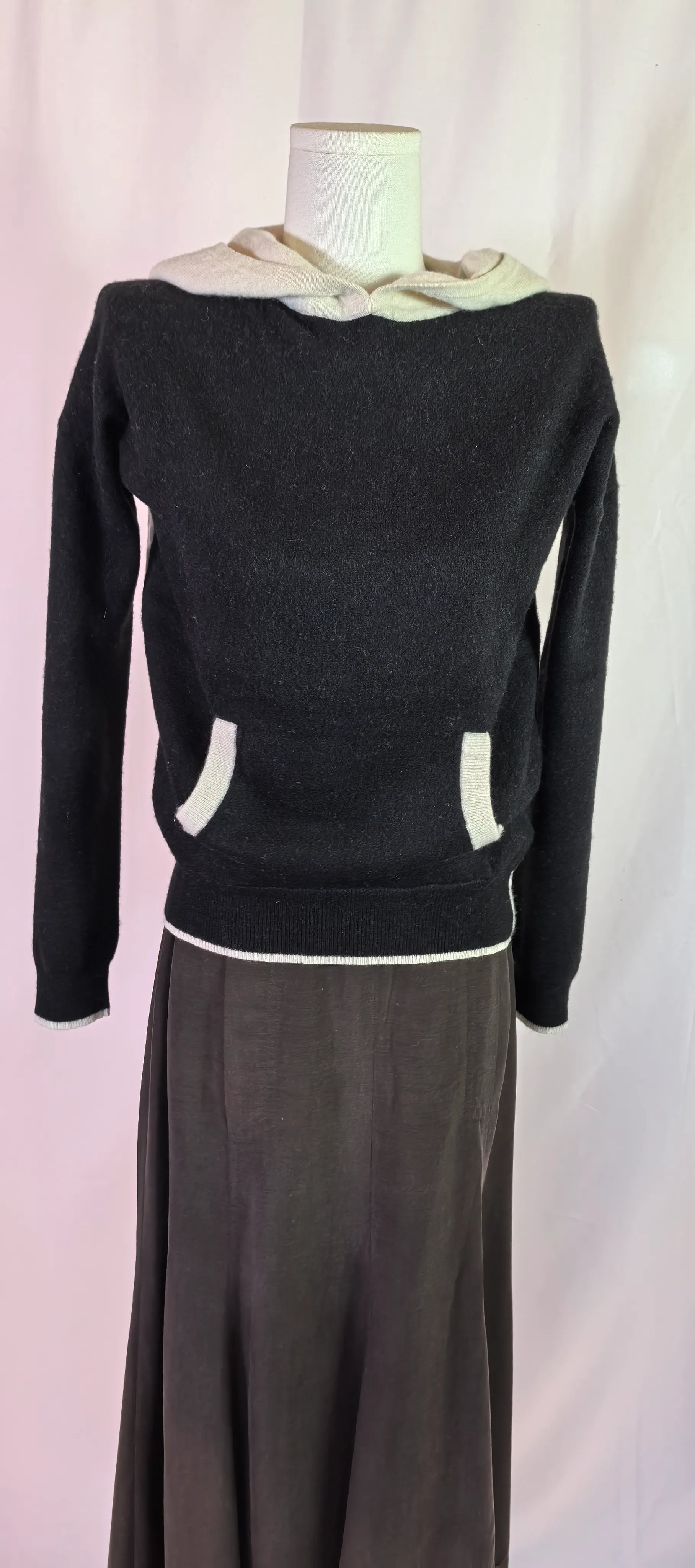 Hanorac din casmir cu torsade - Neiman Marcus