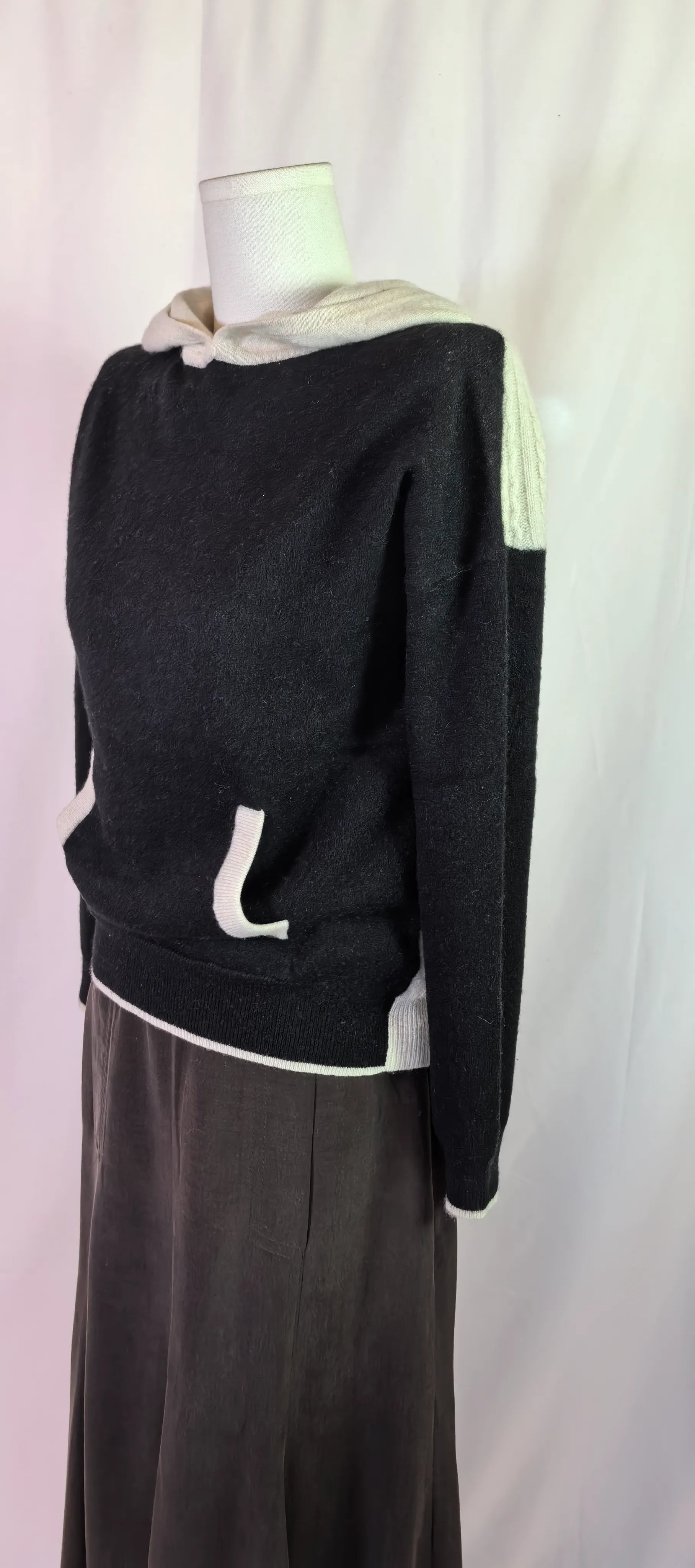 Hanorac din casmir cu torsade - Neiman Marcus