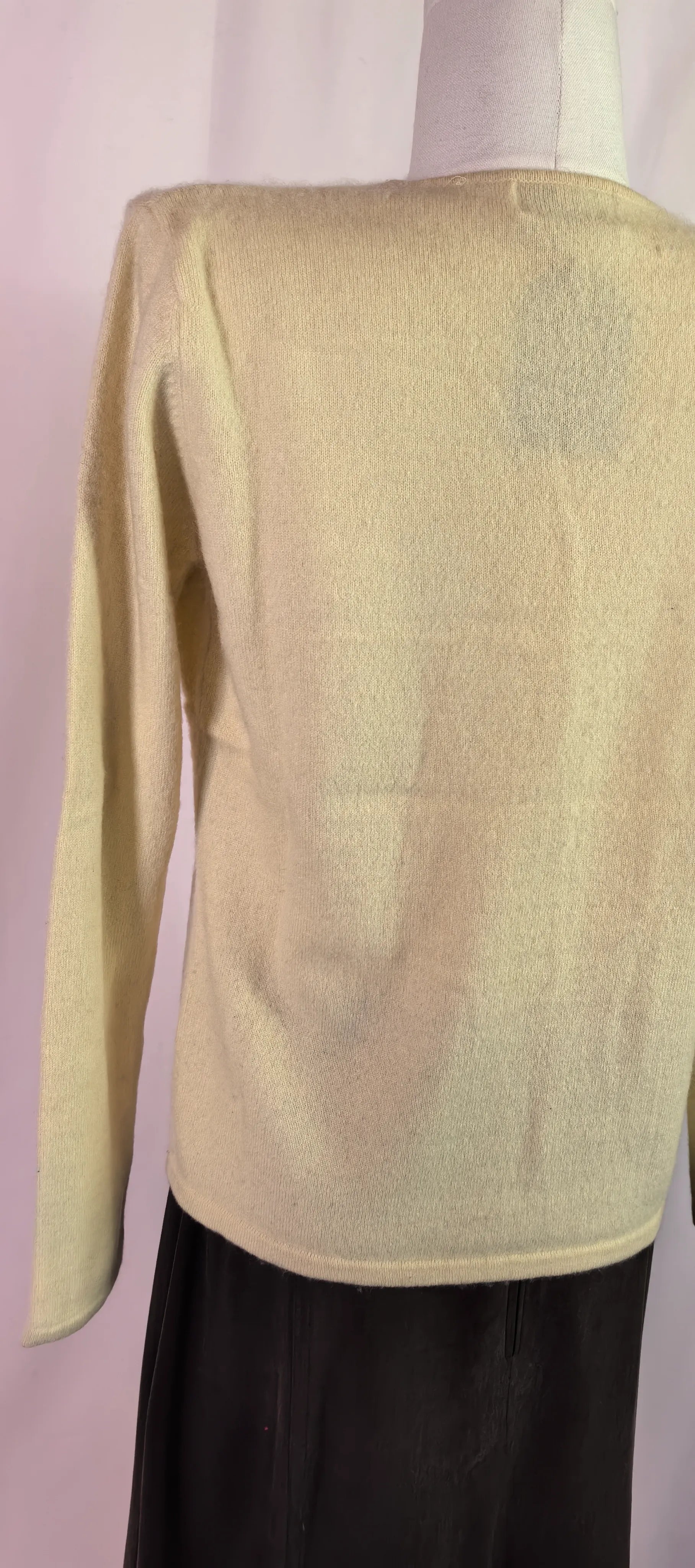 Pulover din casmir cu nasturi - Lord & Taylor