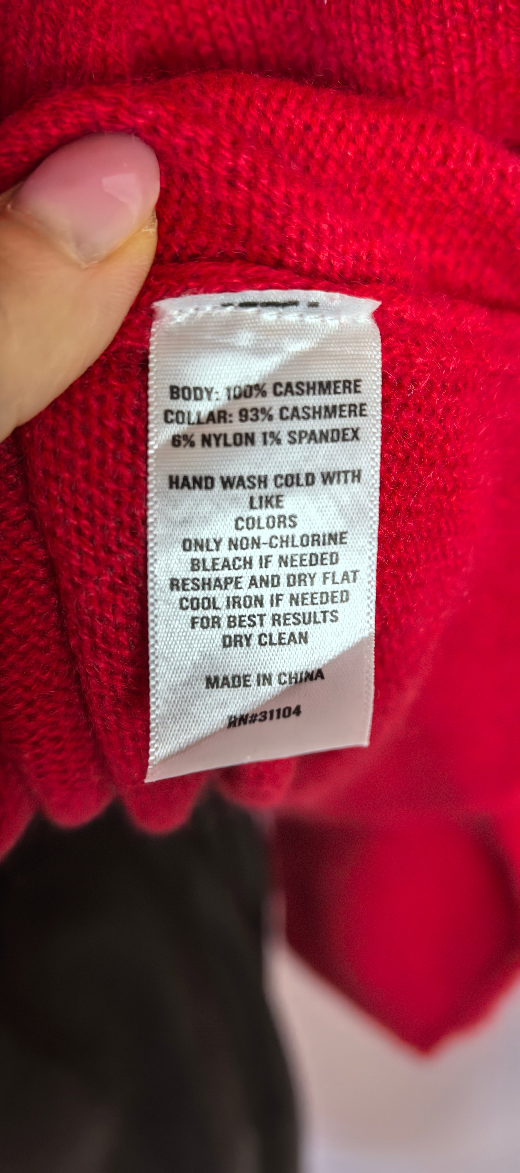 Pulover oversized din casmir - Bilmore