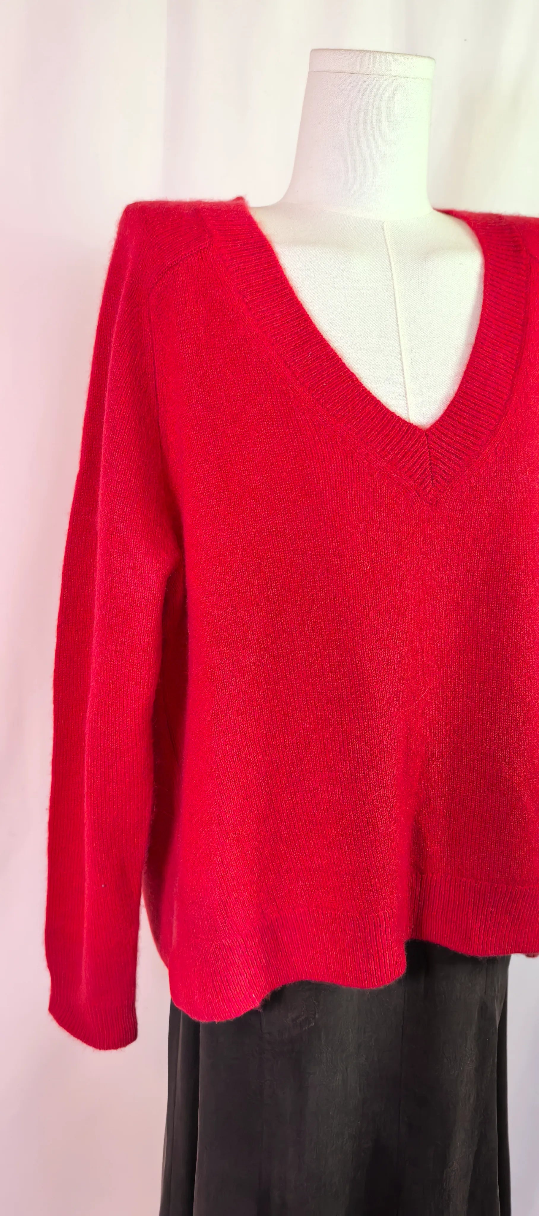 Pulover oversized din casmir - Bilmore