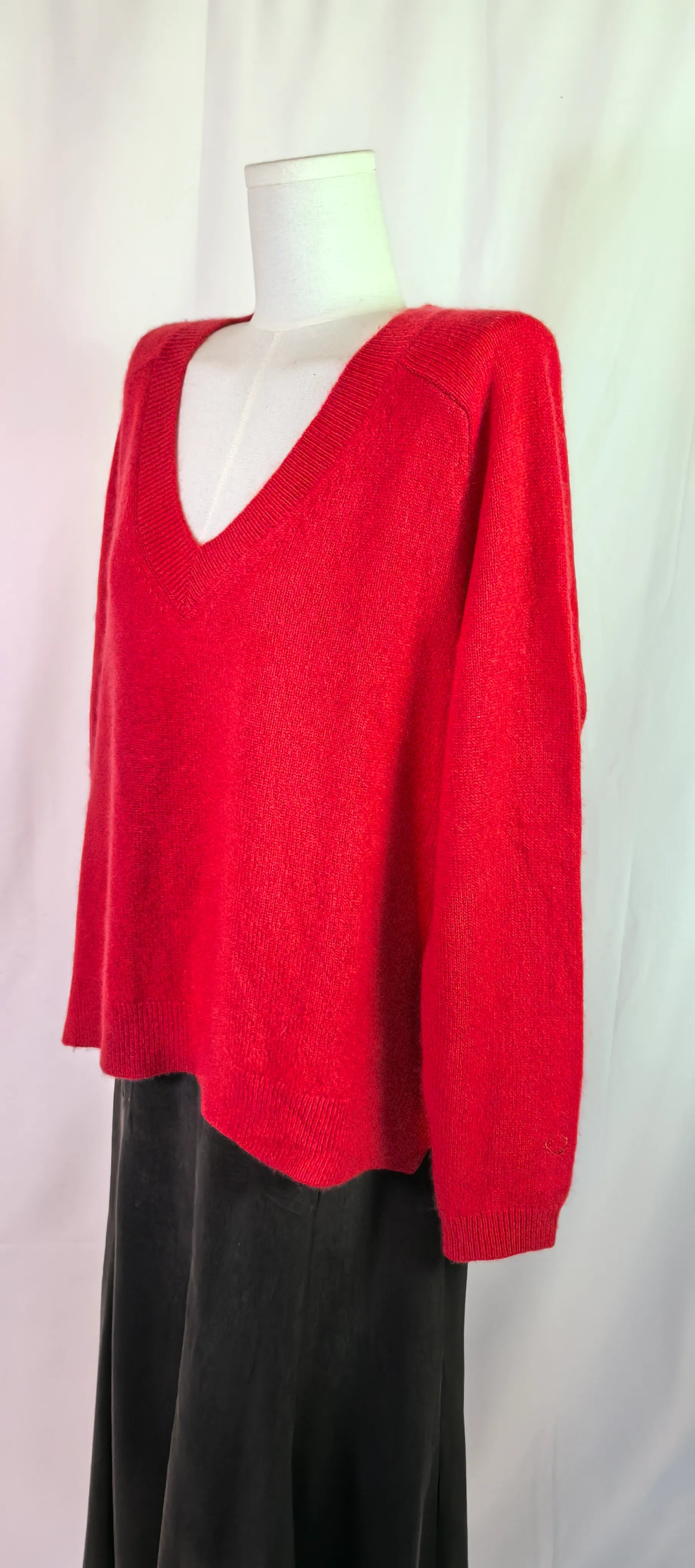 Pulover oversized din casmir - Bilmore