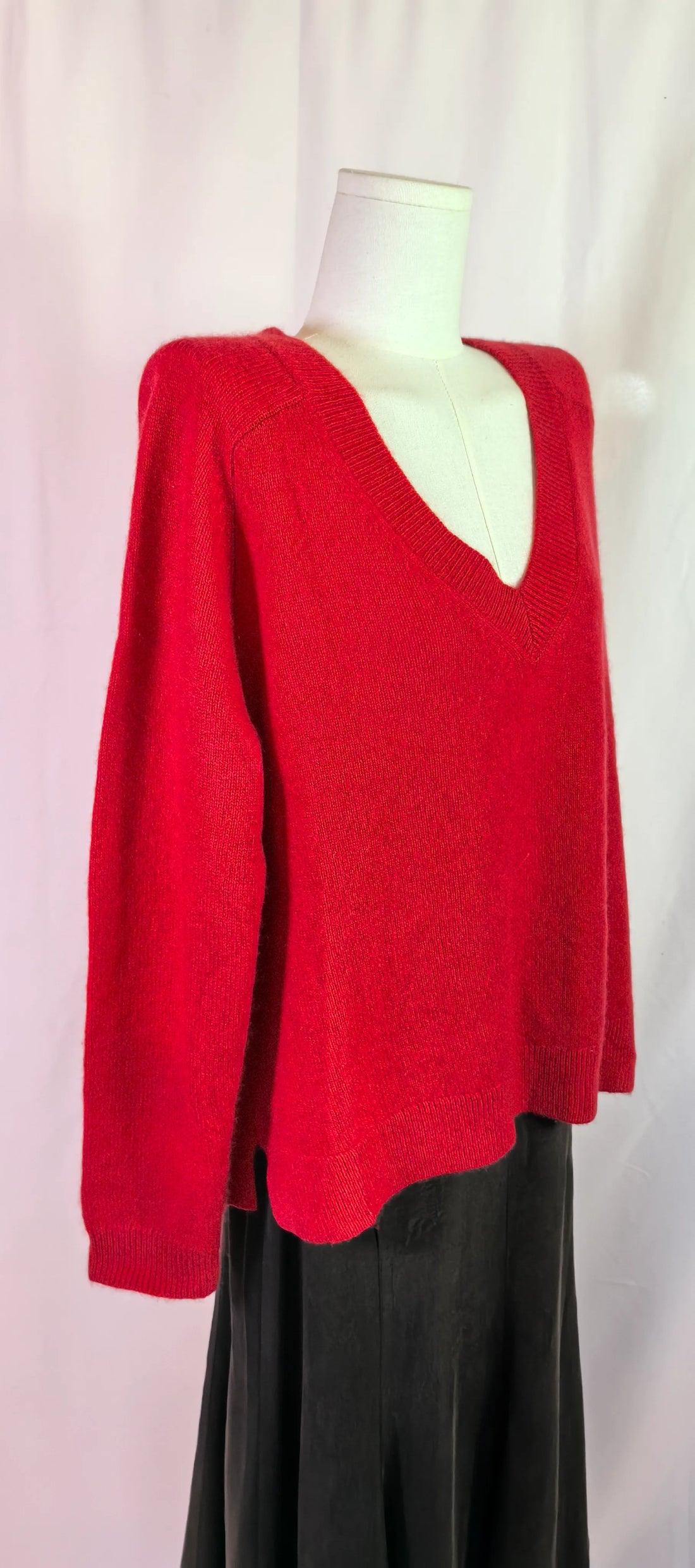 Pulover oversized din casmir - Bilmore