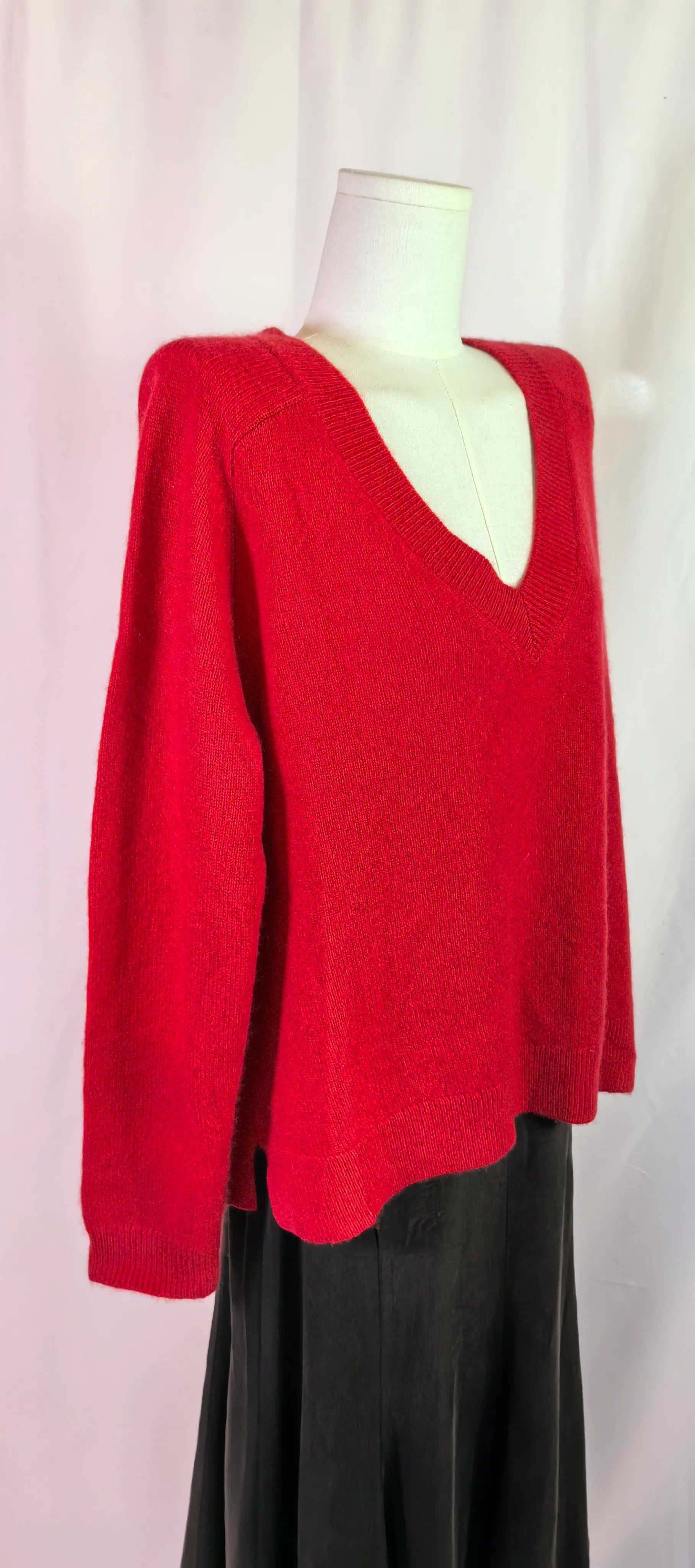 Pulover oversized din casmir - Bilmore