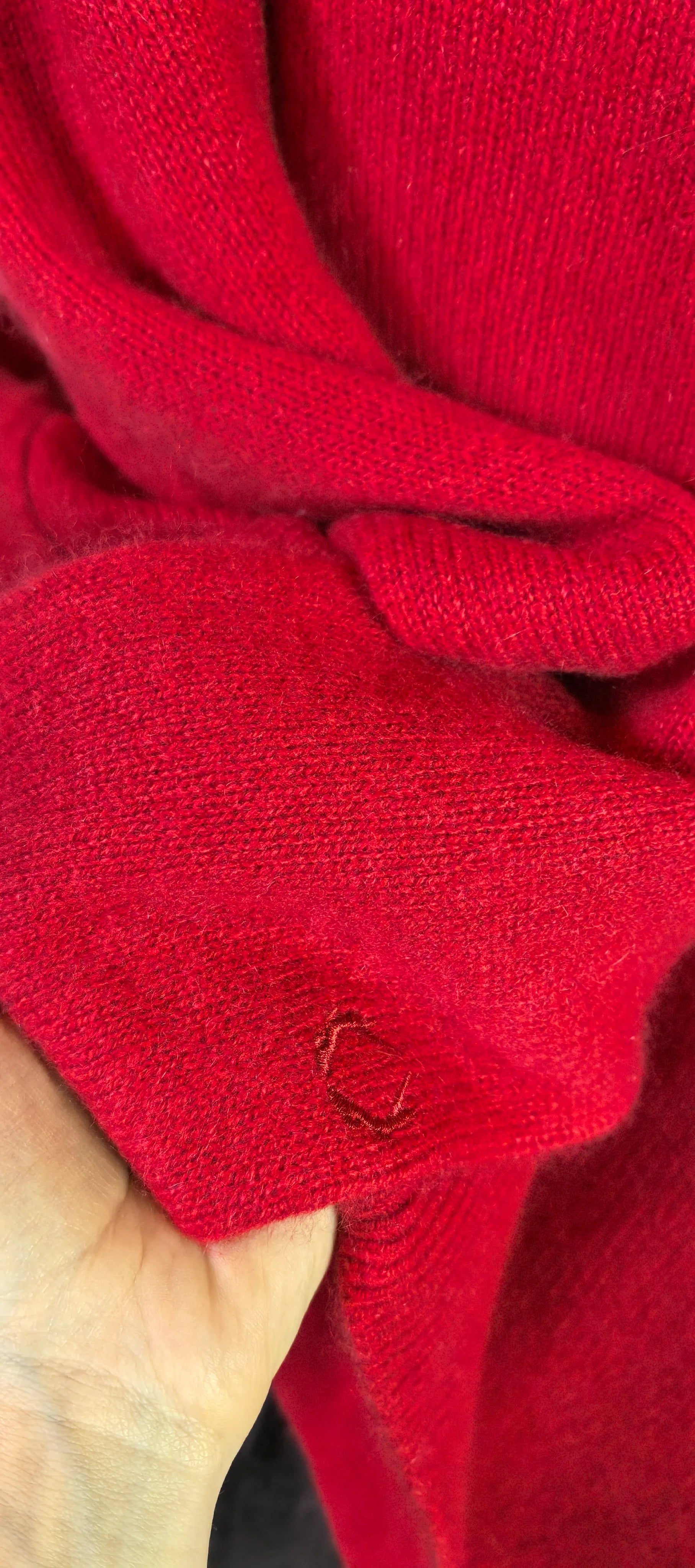 Pulover oversized din casmir - Bilmore