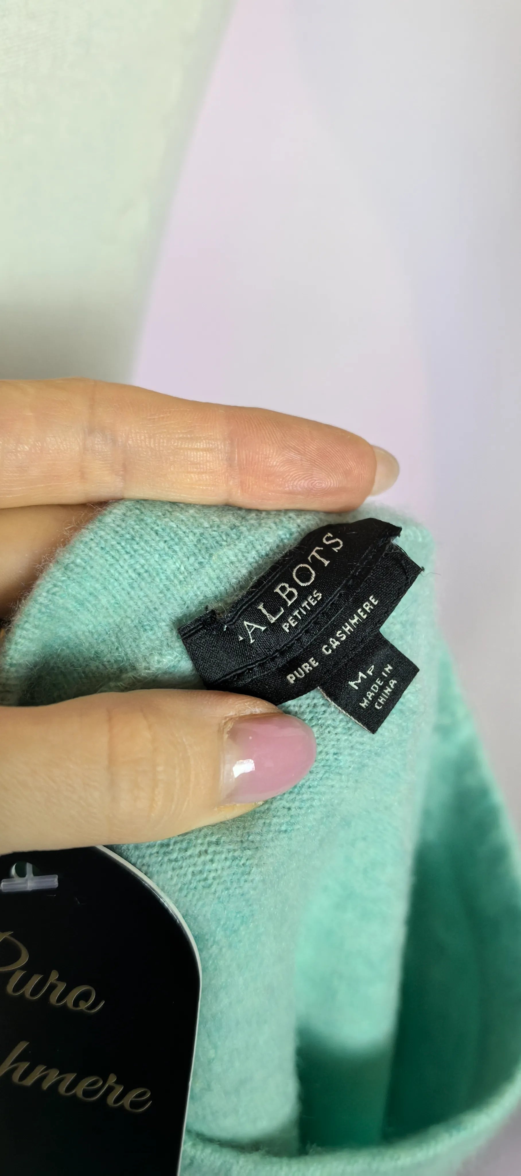 Pulover din casmir cu maneci 3/4 - Talbots