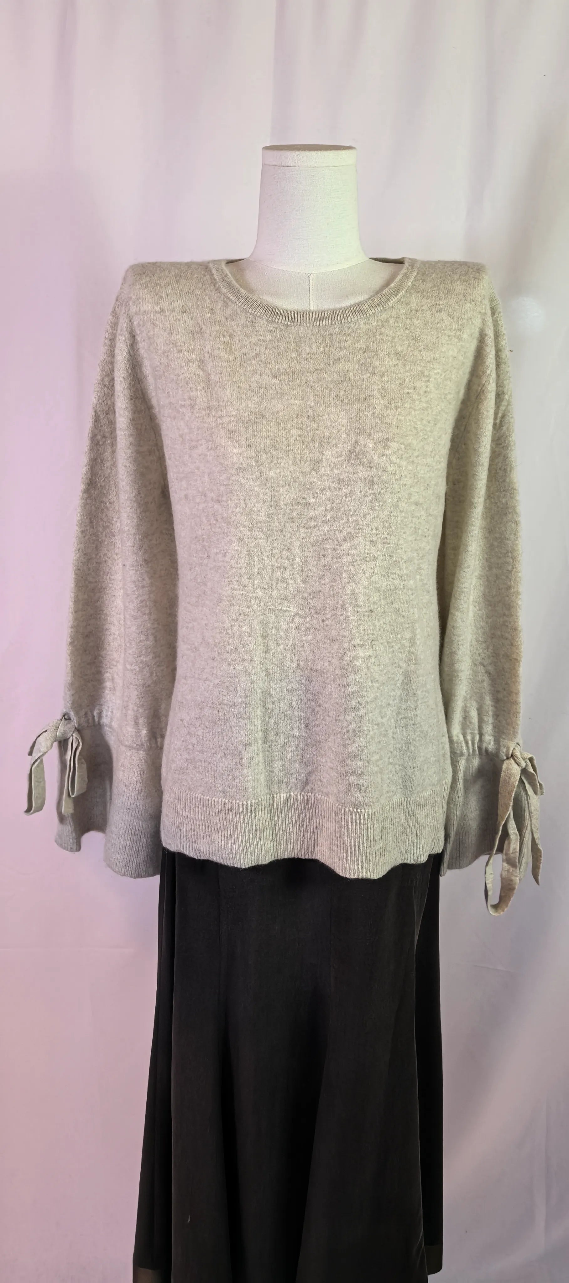 Pulover cu maneci supradimensionate - Saks Fifth Avenue