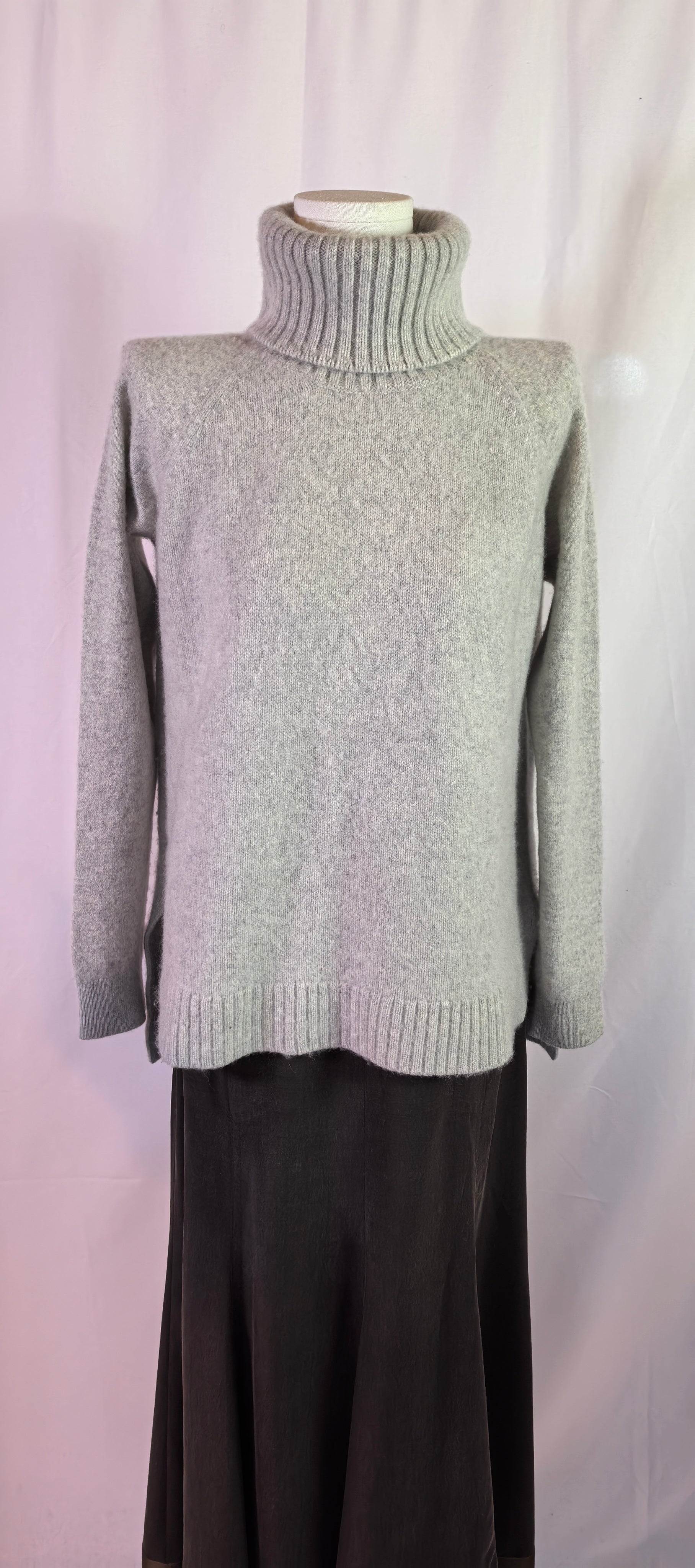 Pulover gros, cu guler supradimensionat - Ann Taylor