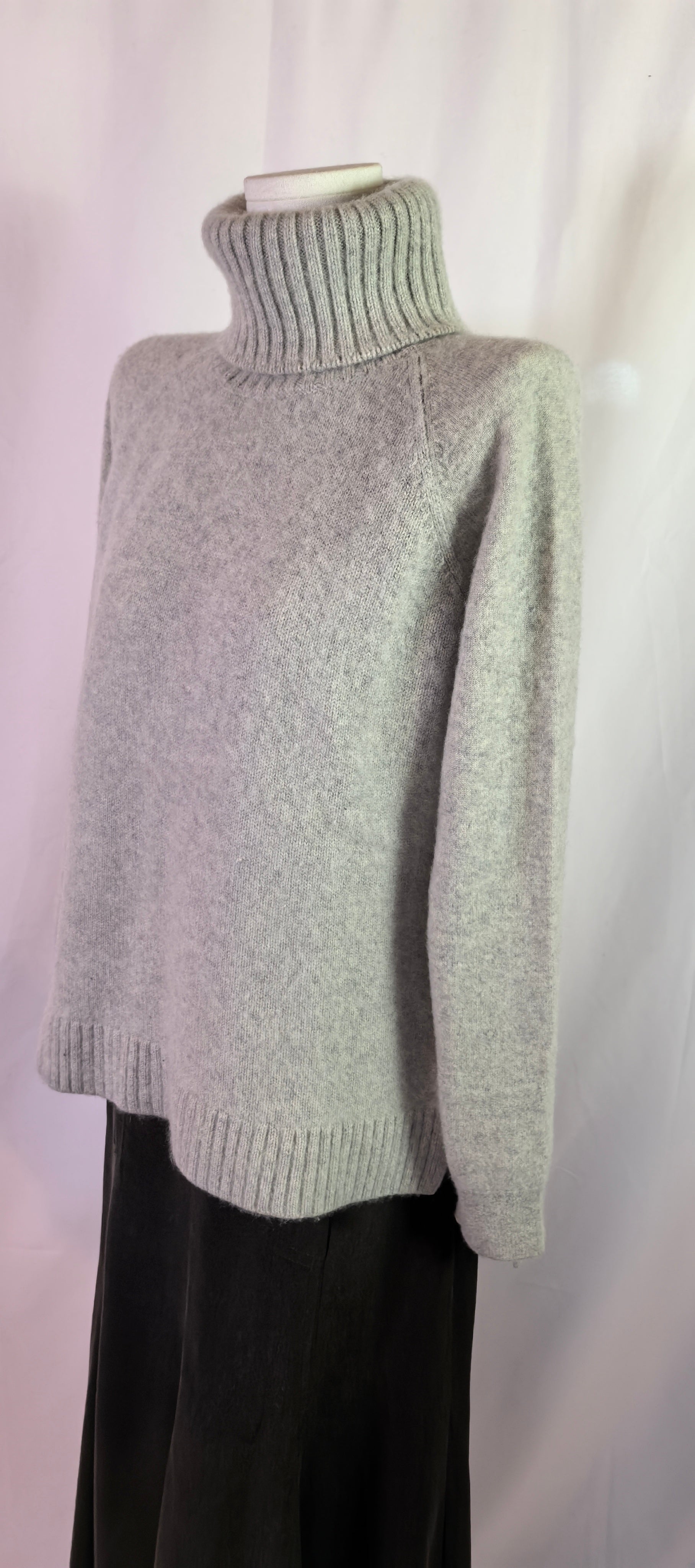 Pulover gros, cu guler supradimensionat - Ann Taylor