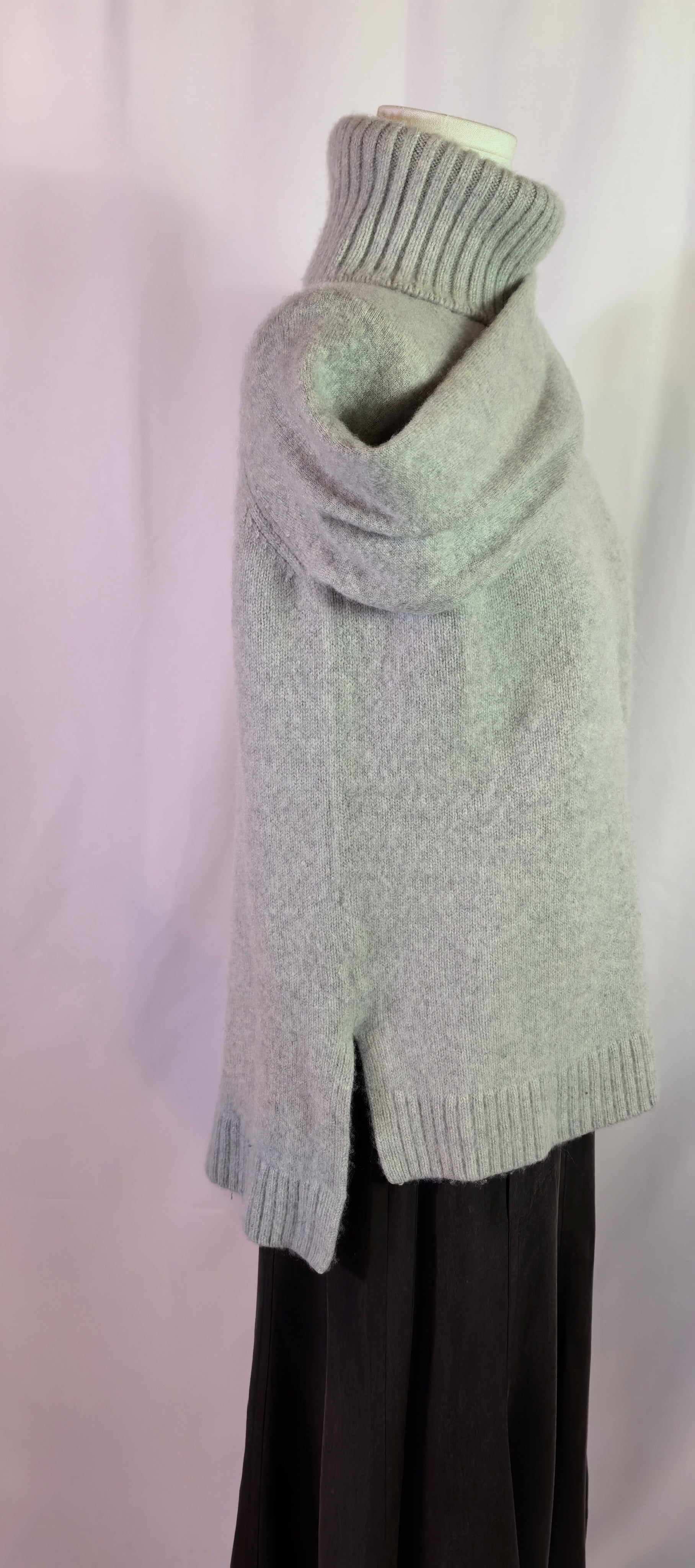 Pulover gros, cu guler supradimensionat - Ann Taylor