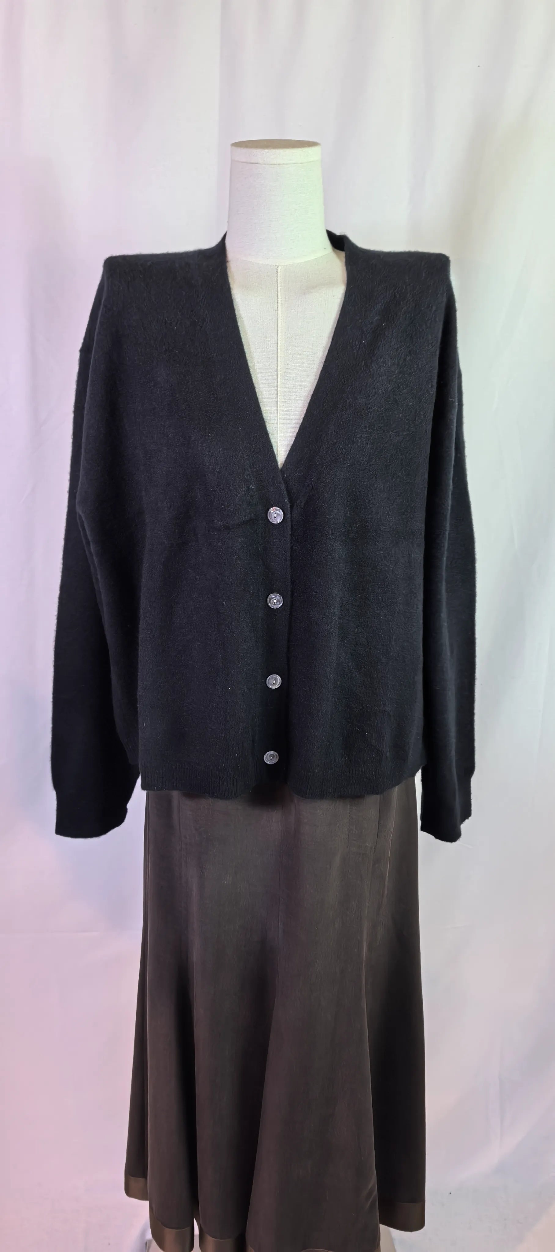 Cardigan oversized din casmir - J. Crew