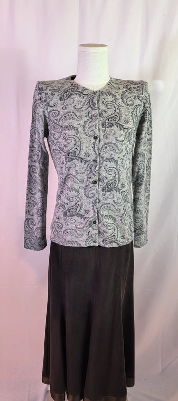 Pulover din casmir cu nasturi - Charter Club