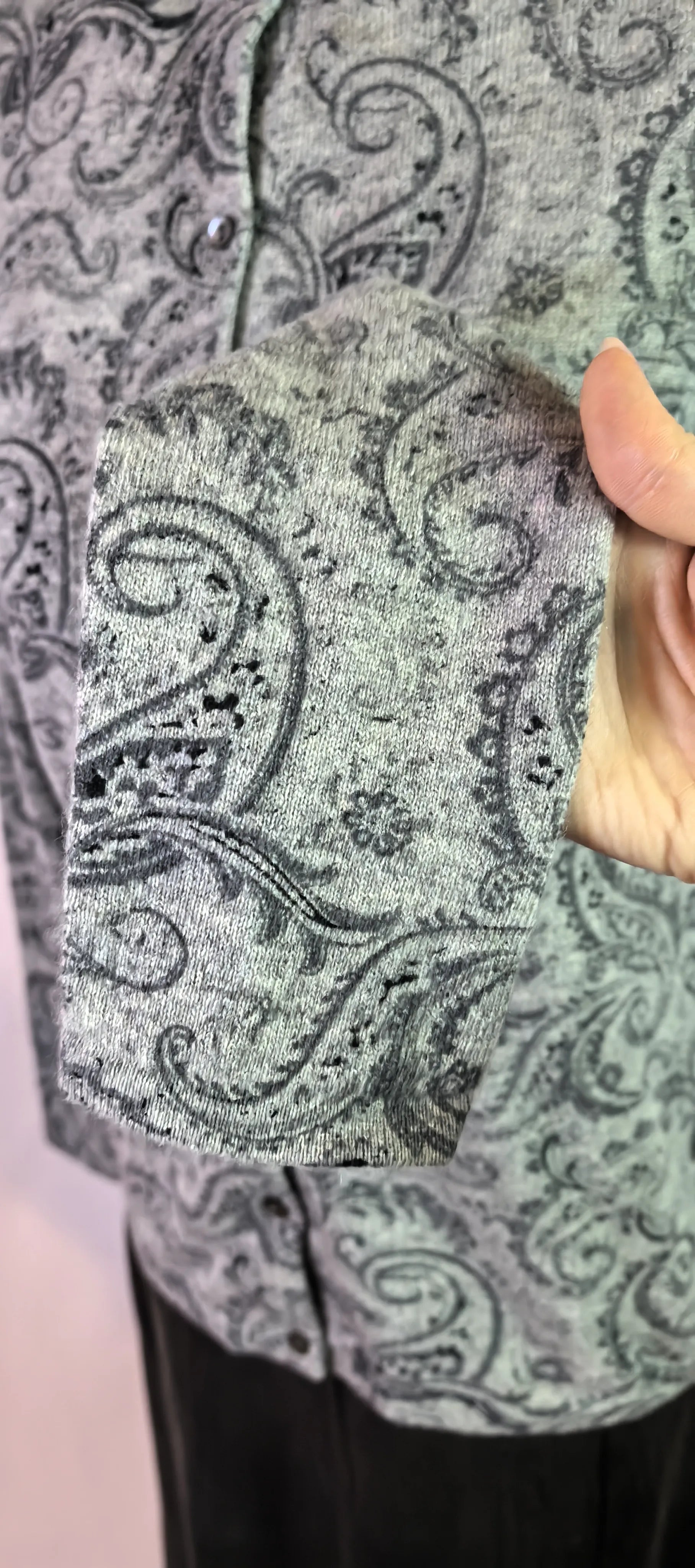 Pulover din casmir cu nasturi - Charter Club