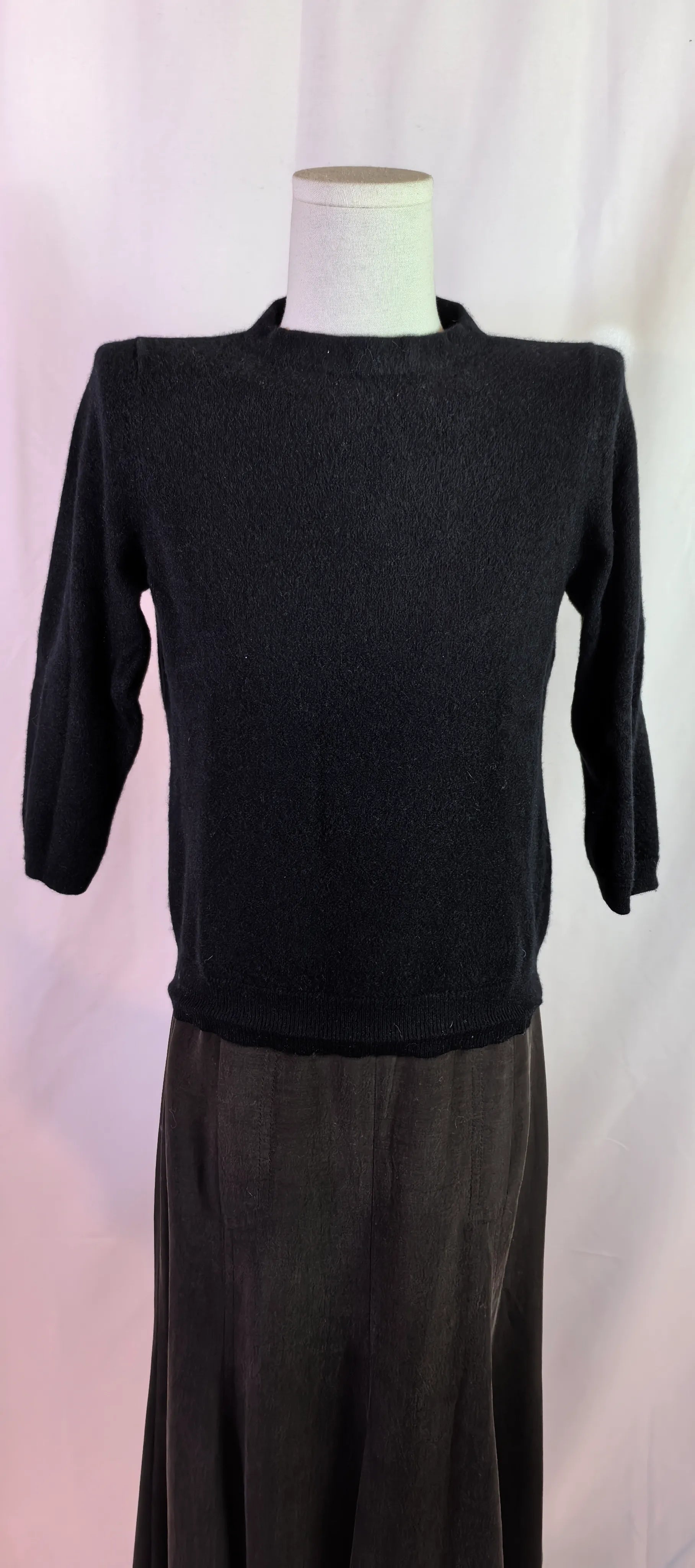 Pulover cu maneci 3/4 din casmir - Talbots Petit