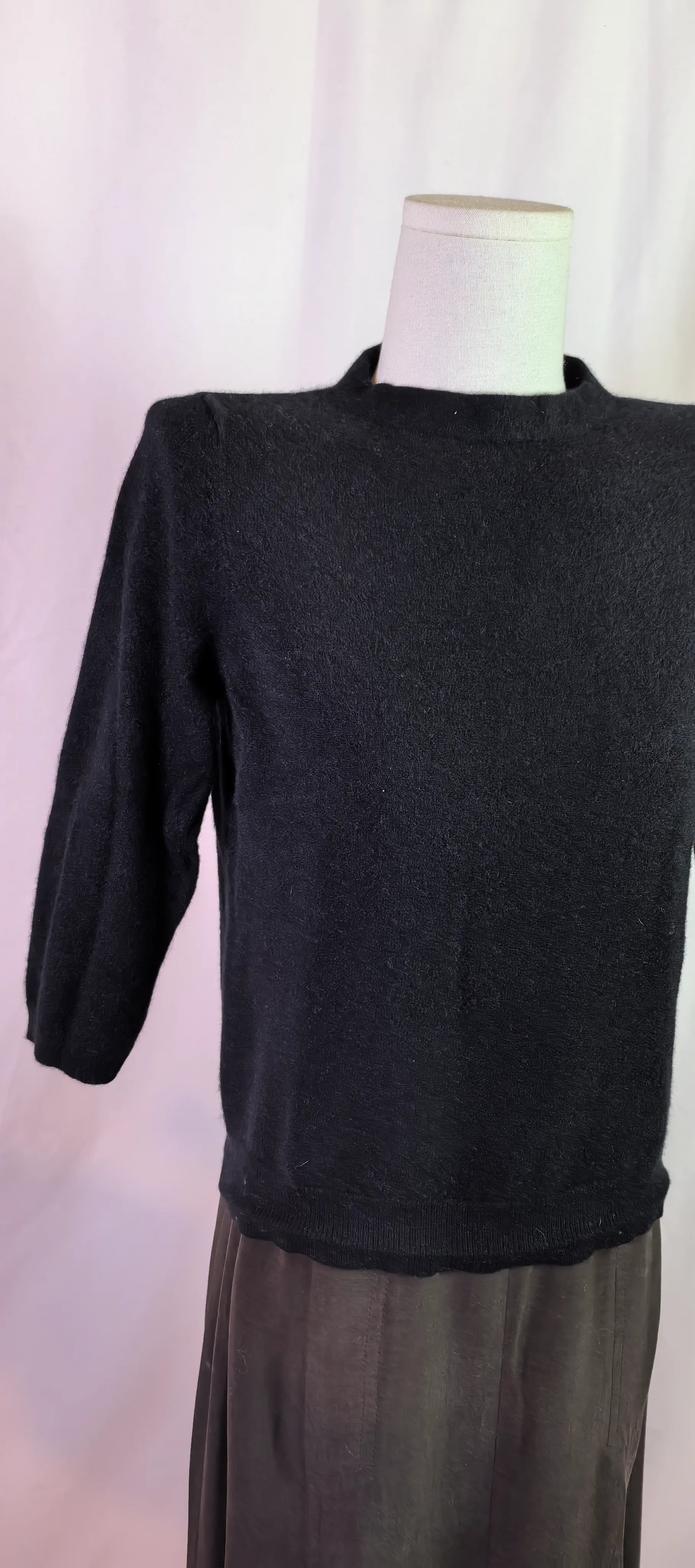 Pulover cu maneci 3/4 din casmir - Talbots Petit