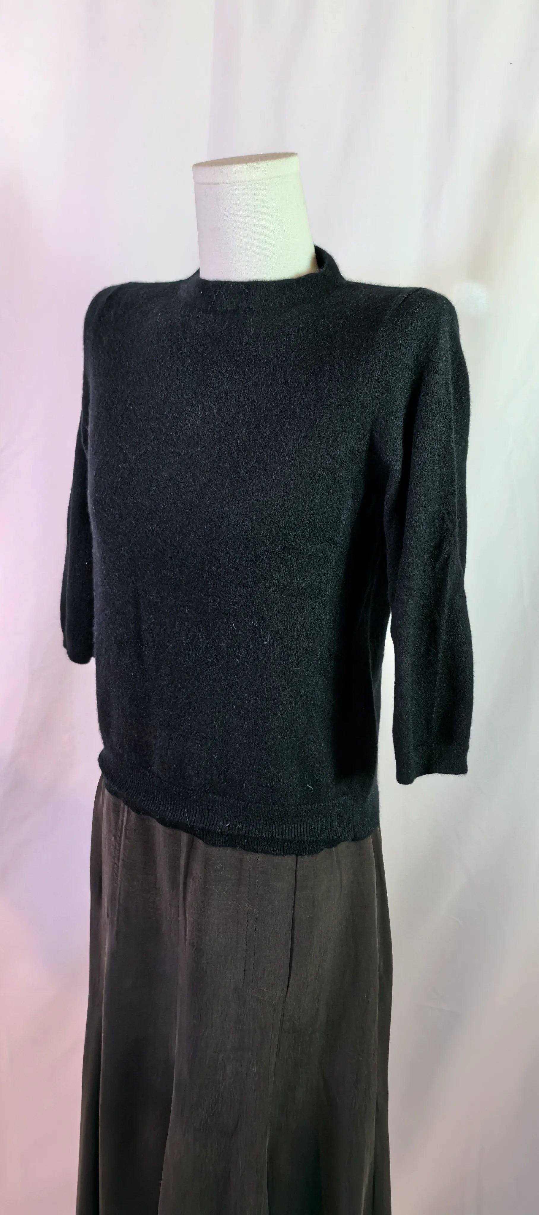 Pulover cu maneci 3/4 din casmir - Talbots Petit