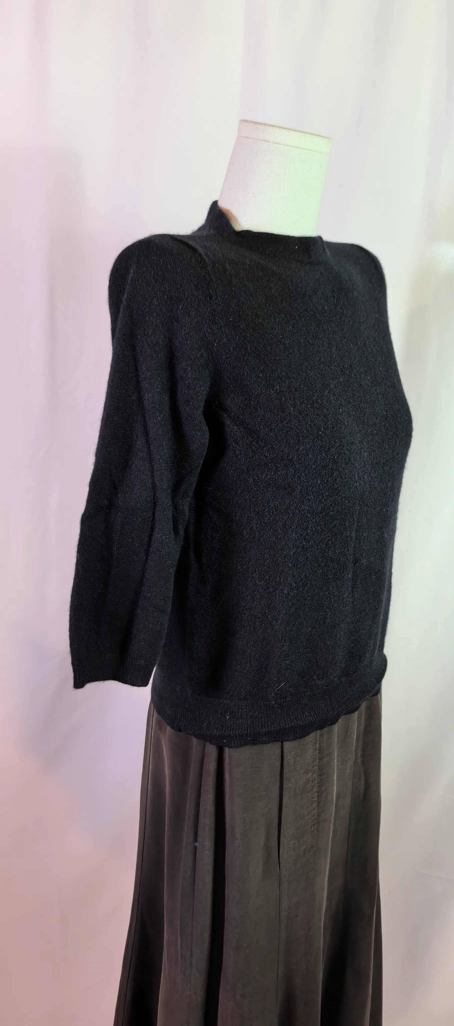 Pulover cu maneci 3/4 din casmir - Talbots Petit