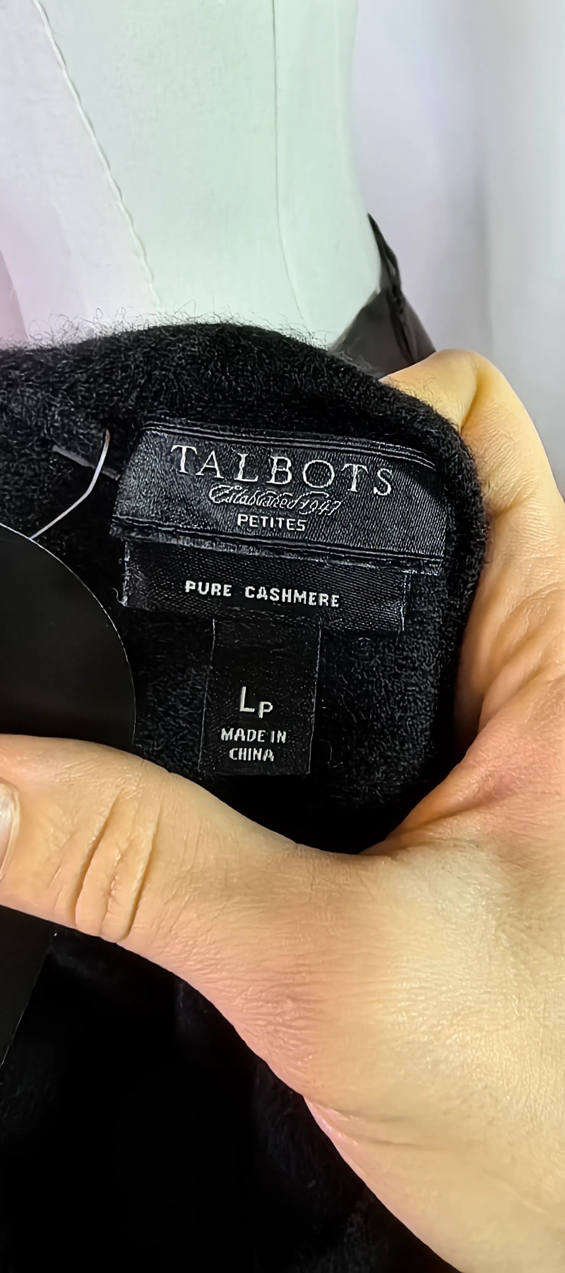 Pulover cu maneci 3/4 din casmir - Talbots Petit