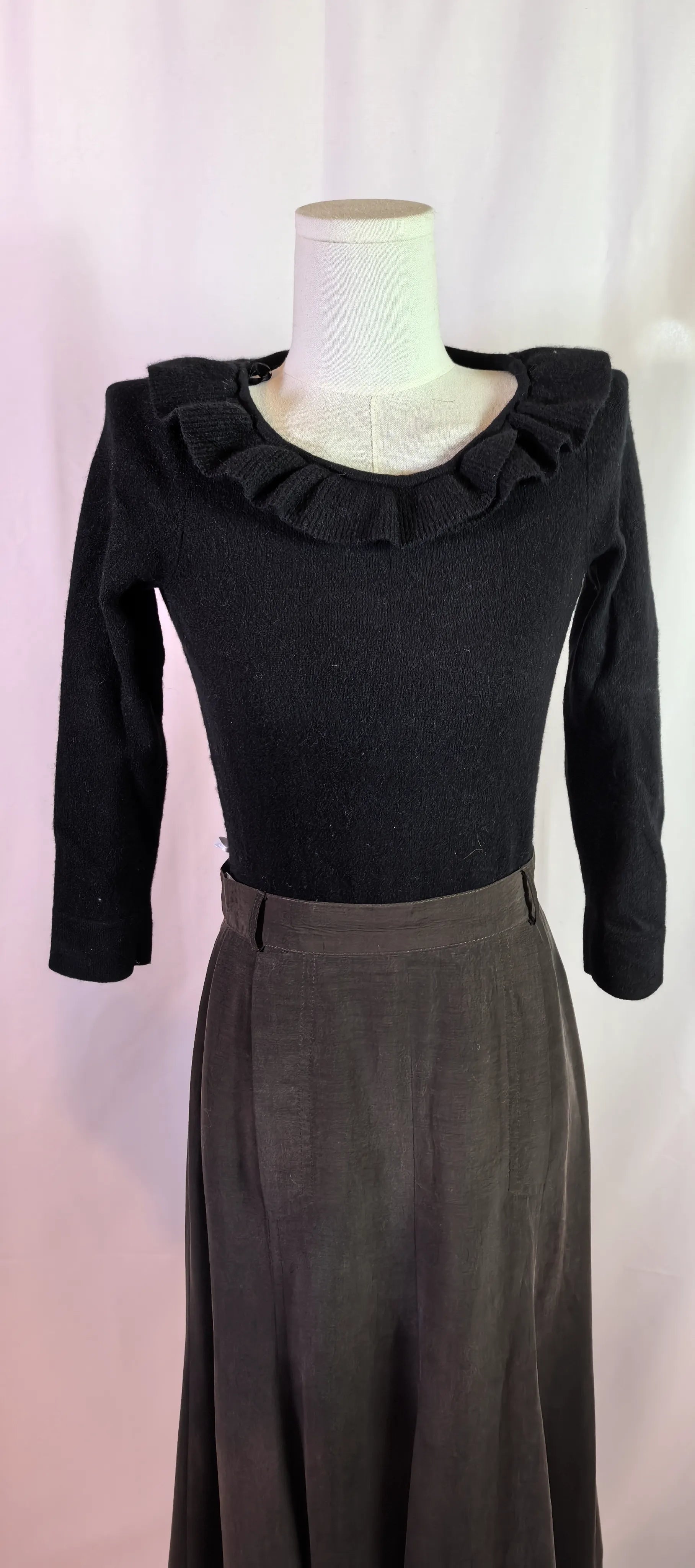 Pulover din casmir cu detaliu la gat - Saks Fifth Avenue