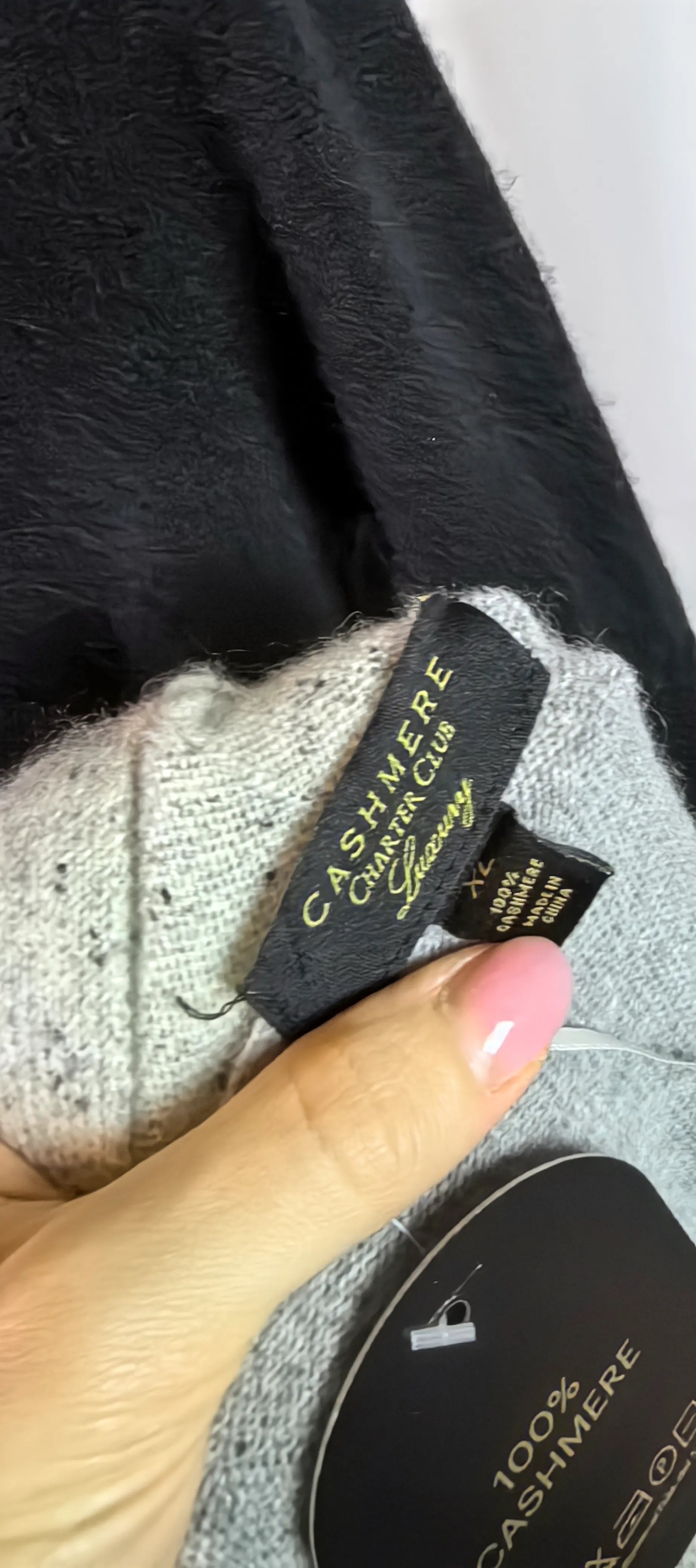 Cardigan multicolor din casmir - Cashmere Charter Club Luxury