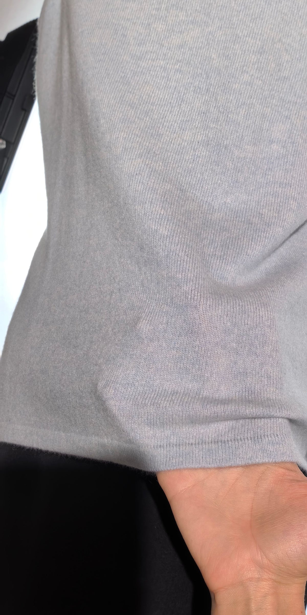 Bluza din casmir fara maneci - Lord & Taylor