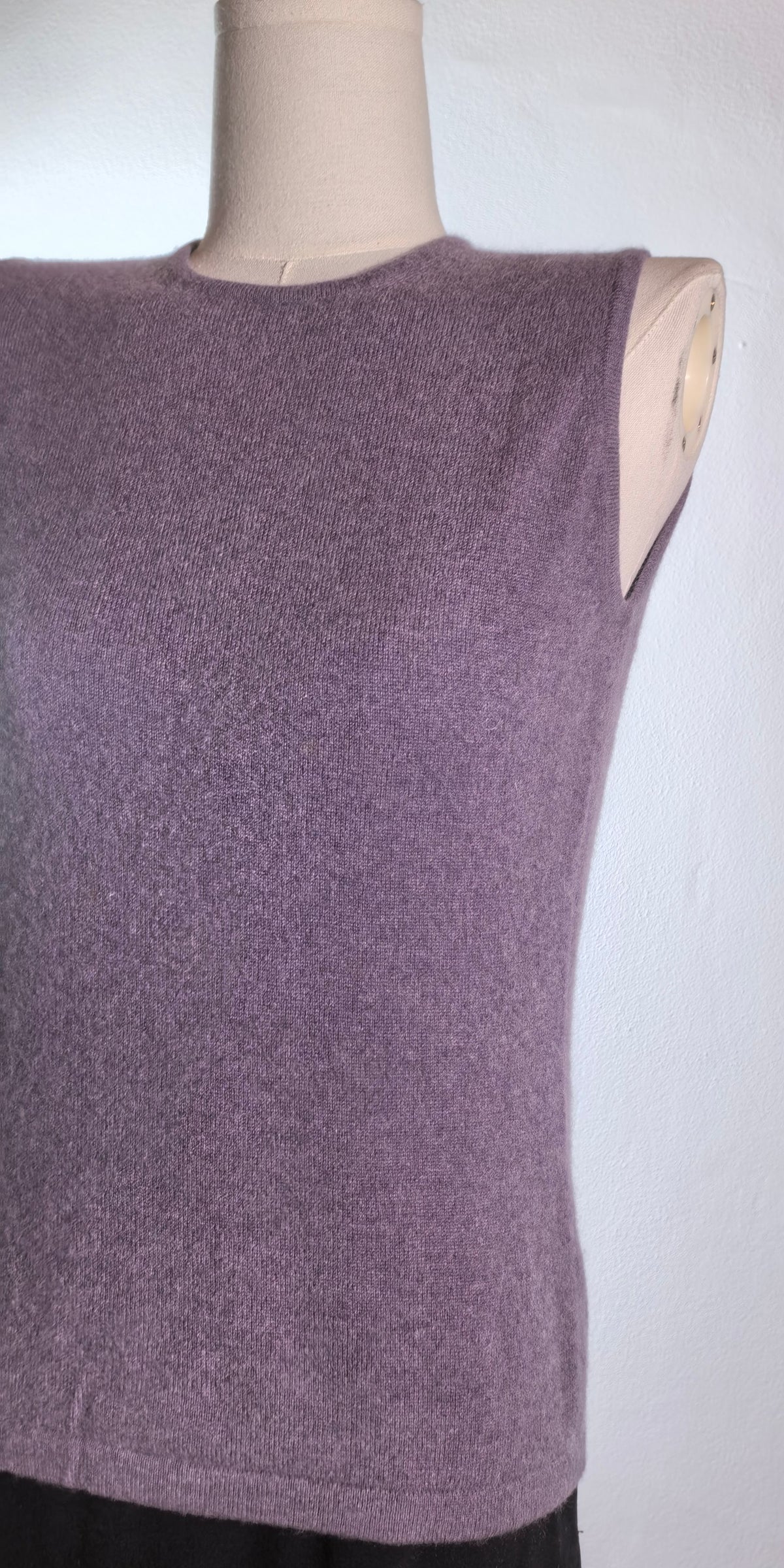 Bluza fara maneci din casmir - Thalian