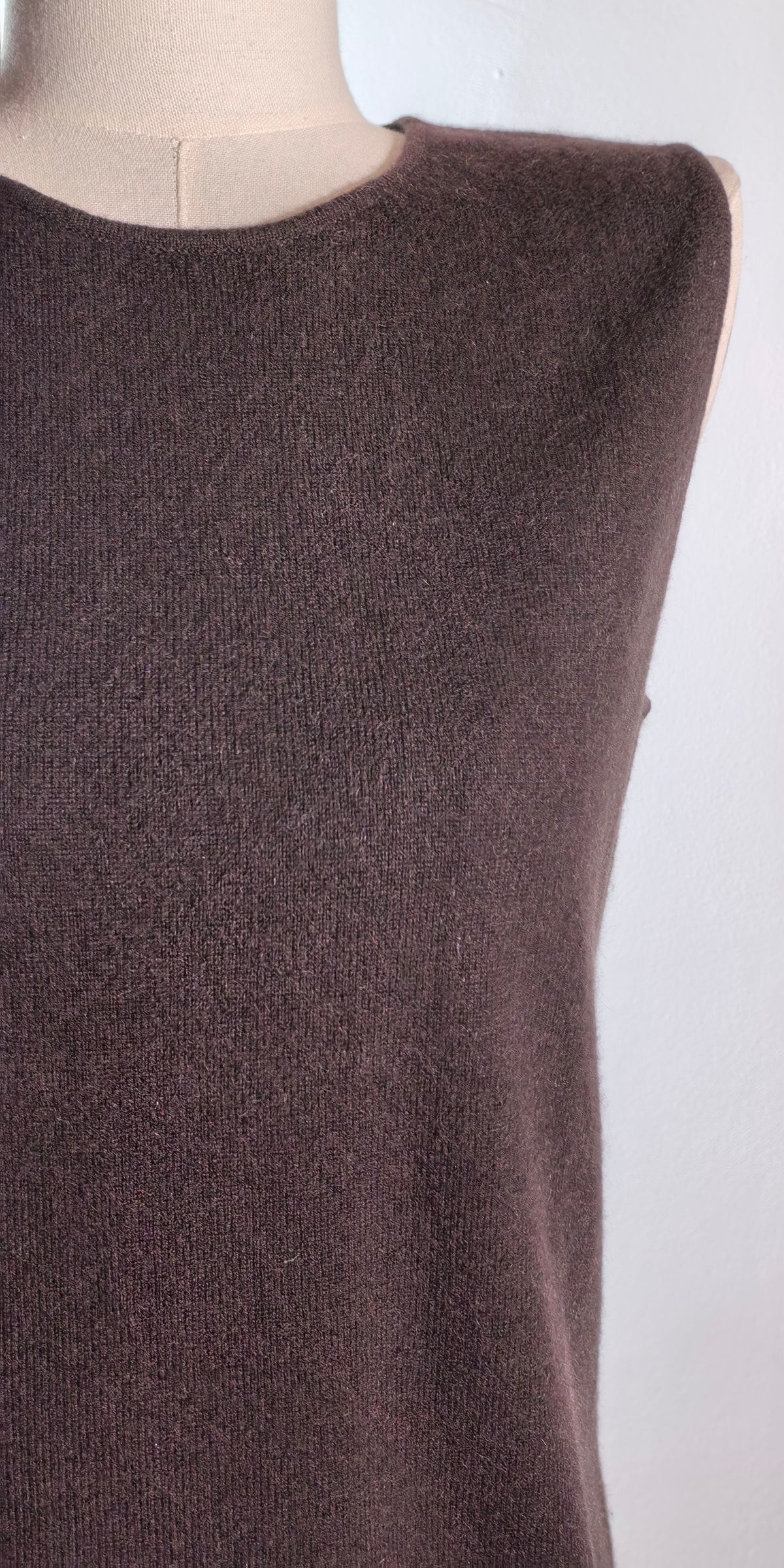 Bluza fara maneci din casmir - Fiftynine