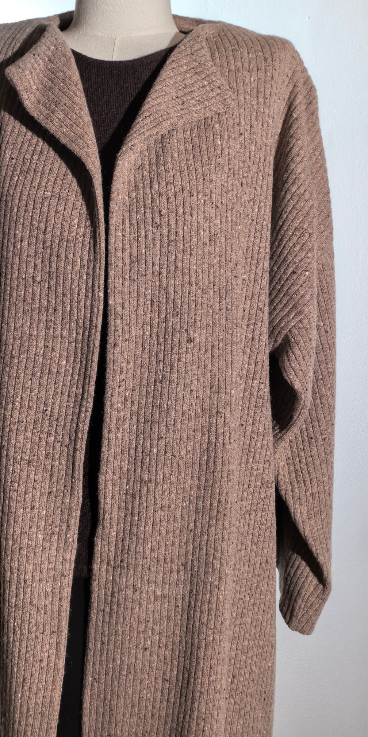 Blazer oversized din blend de lana