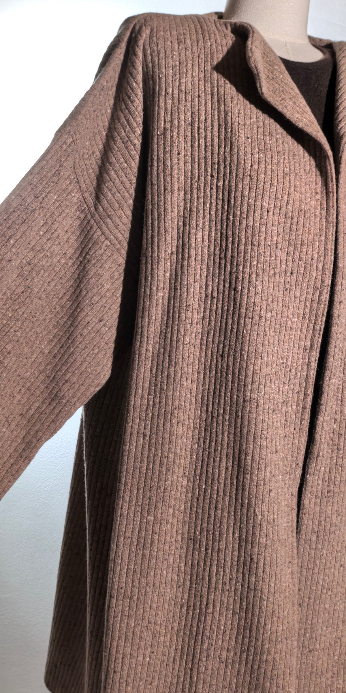 Blazer oversized din blend de lana