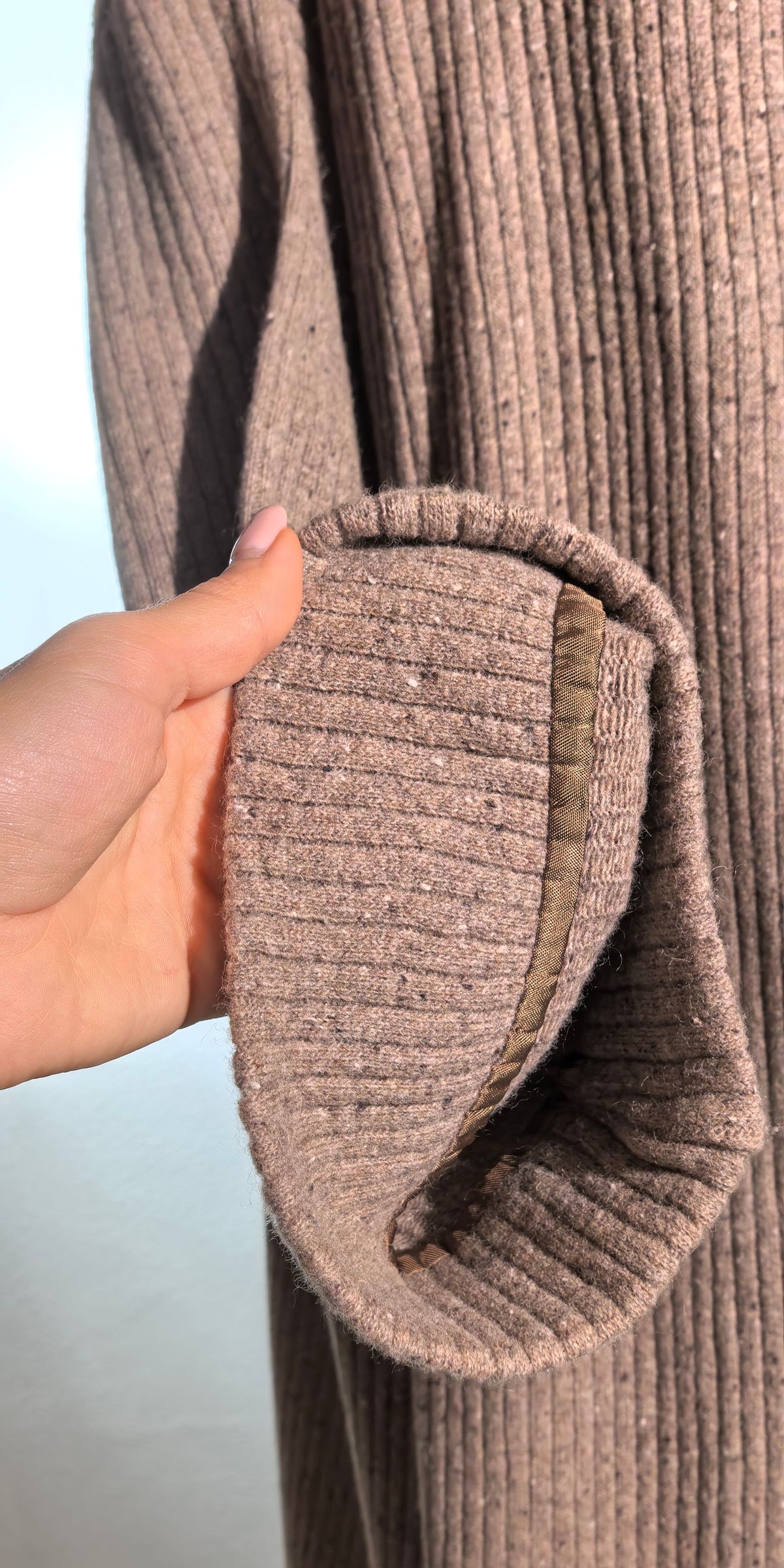 Blazer oversized din blend de lana
