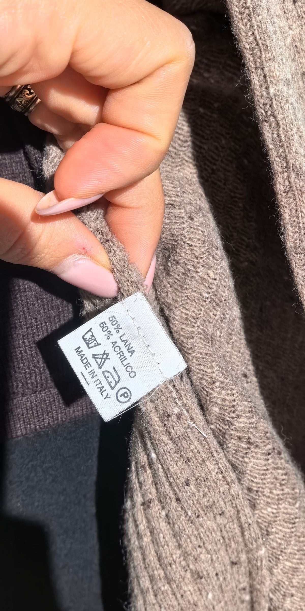 Blazer oversized din blend de lana
