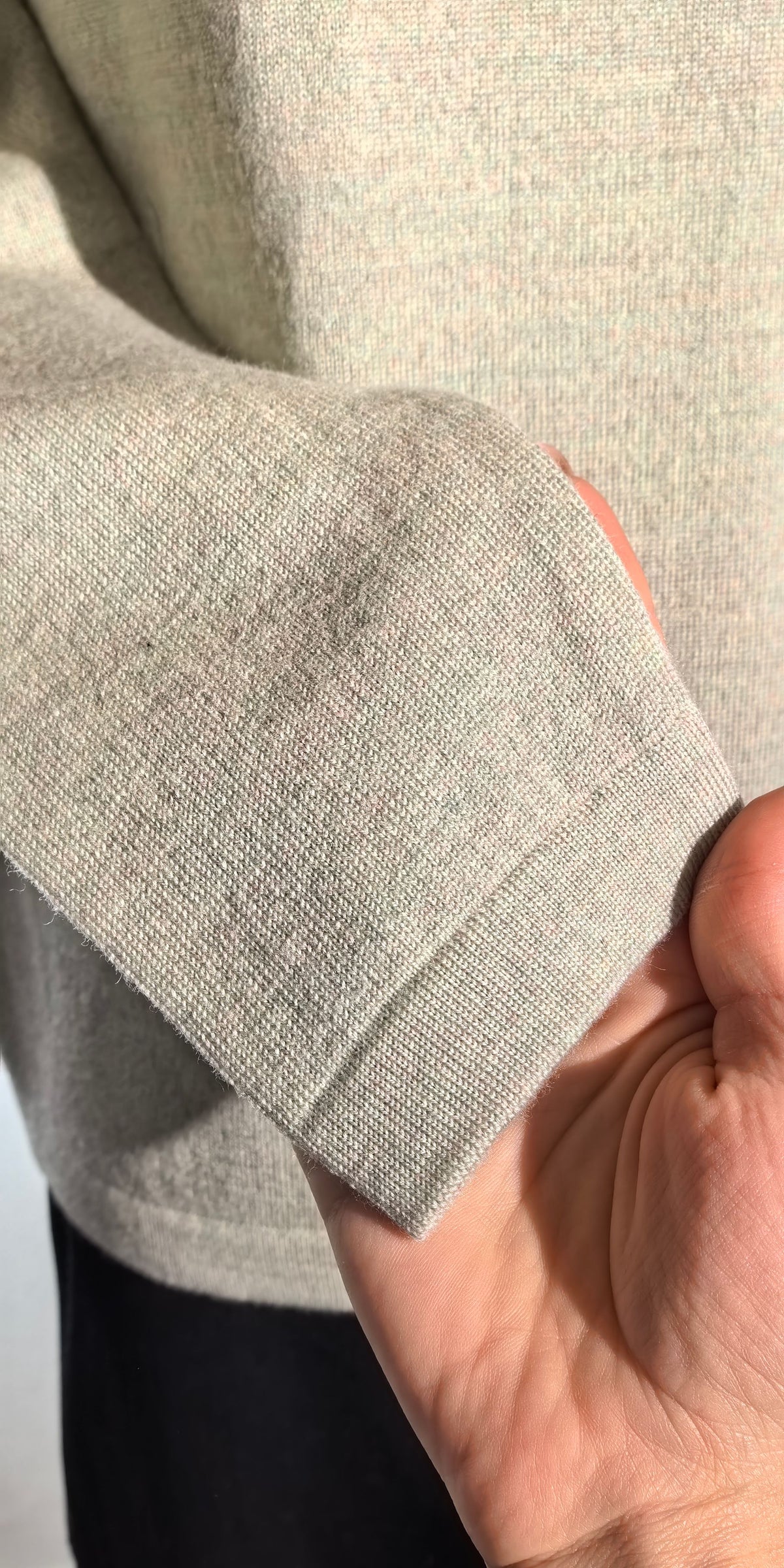Bluza din lana merino extra fina