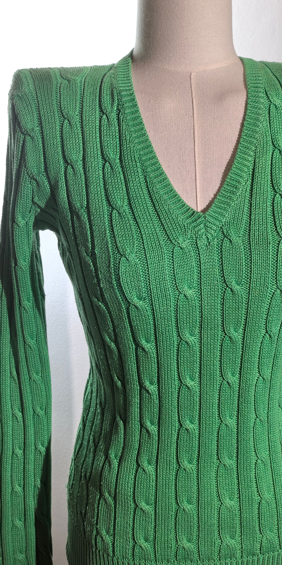 Bluza tricotata cu torsade - Polo Ralph Lauren