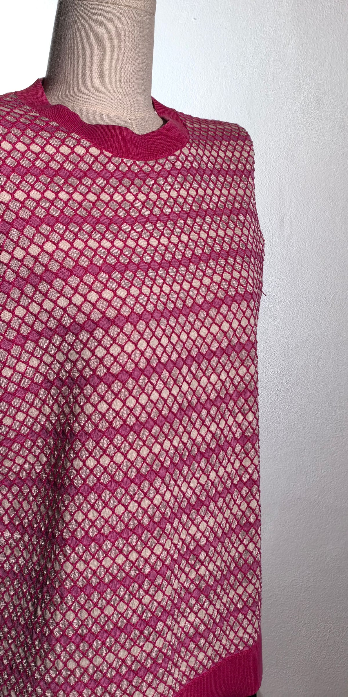 Bluza tricotata din bumbac gofrat - COS