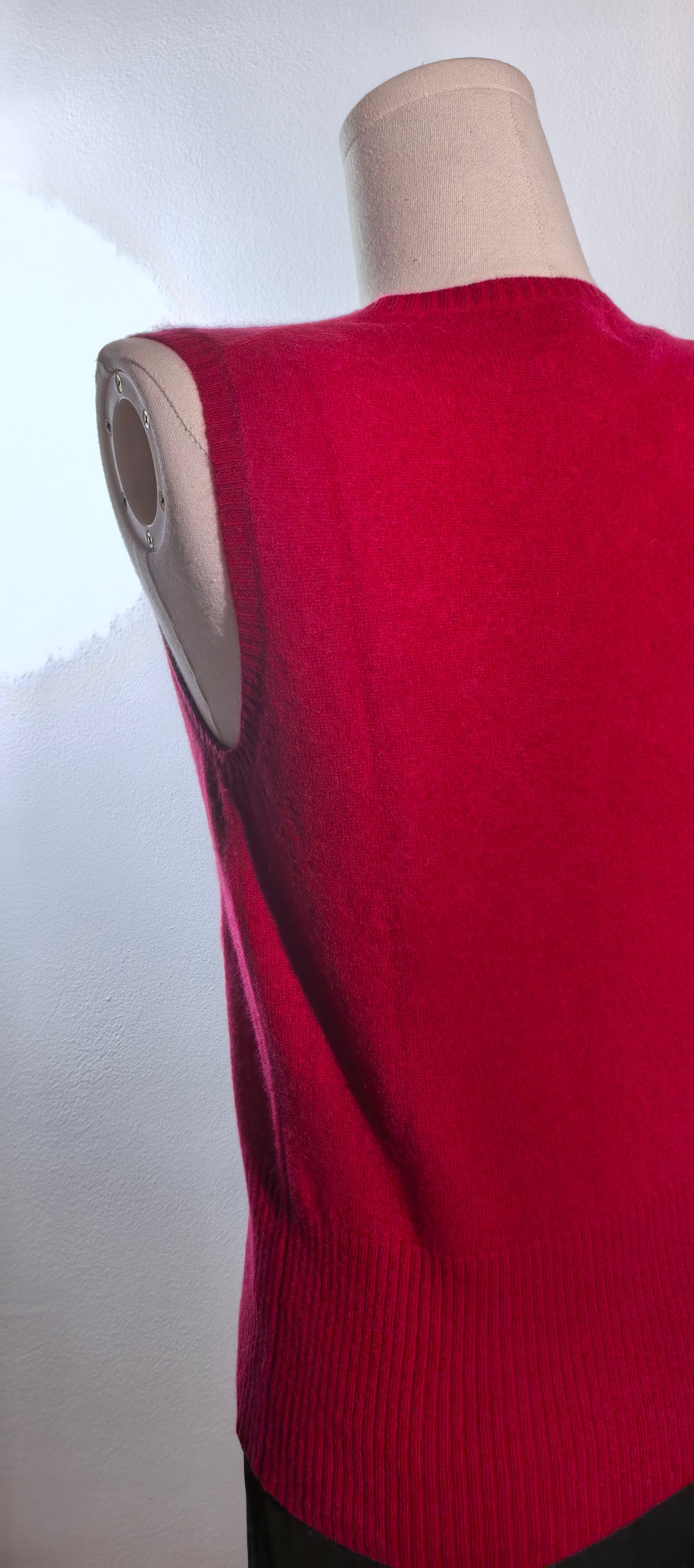 Bluza fara maneci din casmir -  Sutton Studio Cashmere