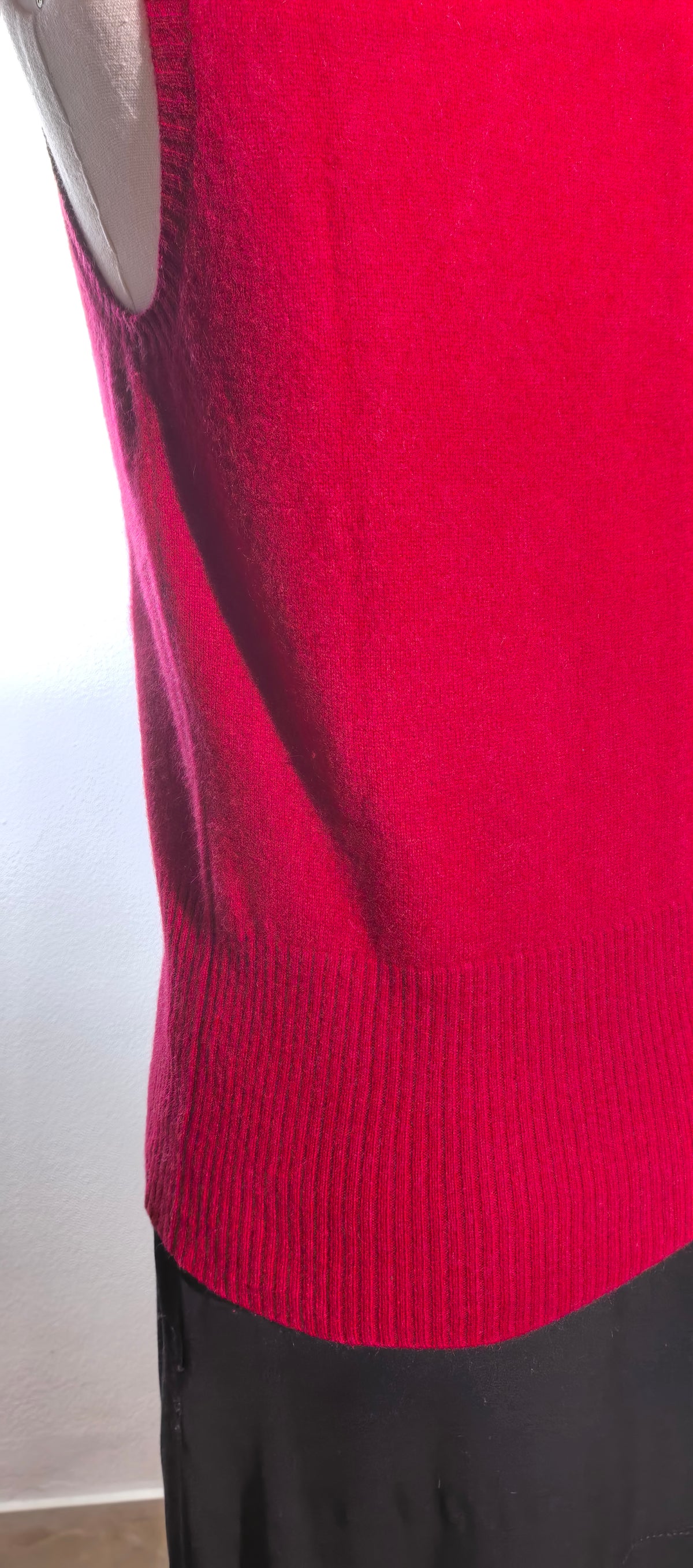 Bluza fara maneci din casmir -  Sutton Studio Cashmere