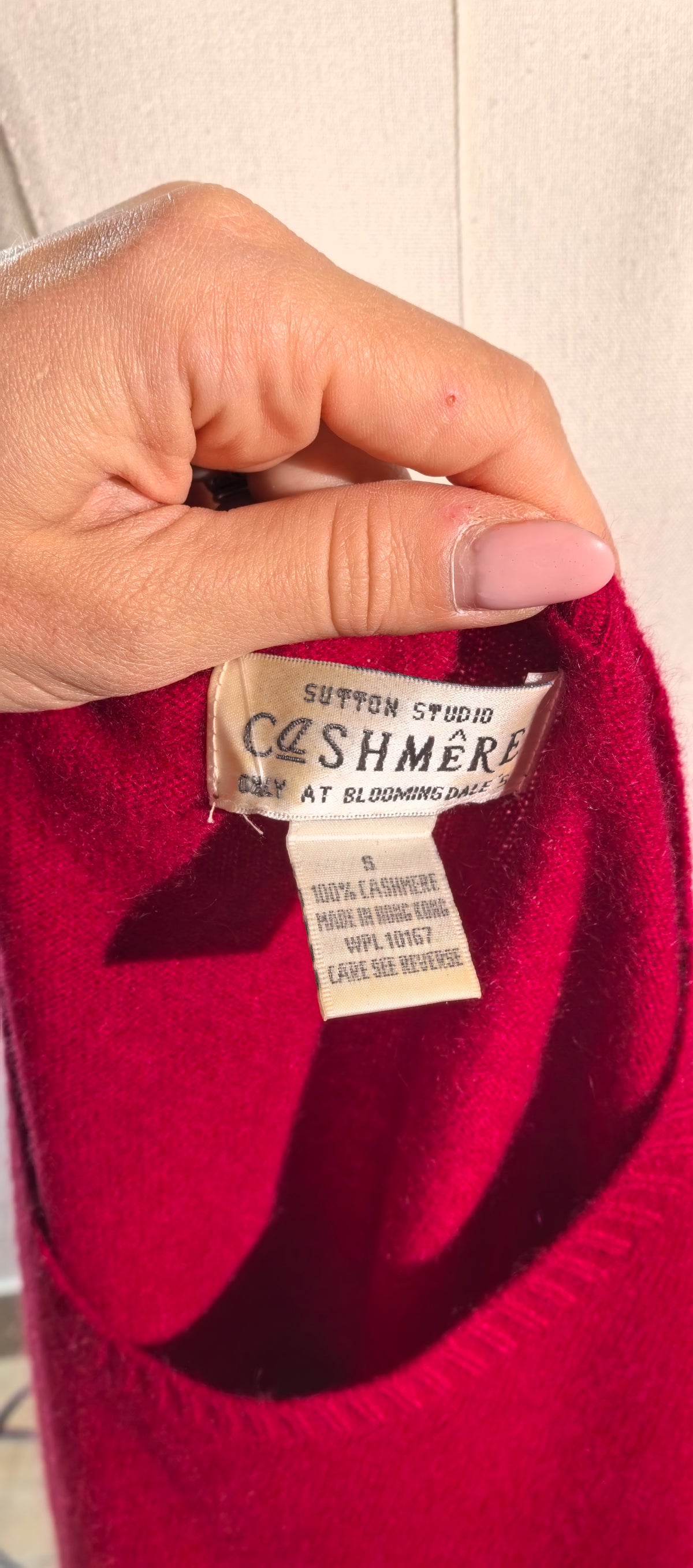 Bluza fara maneci din casmir -  Sutton Studio Cashmere