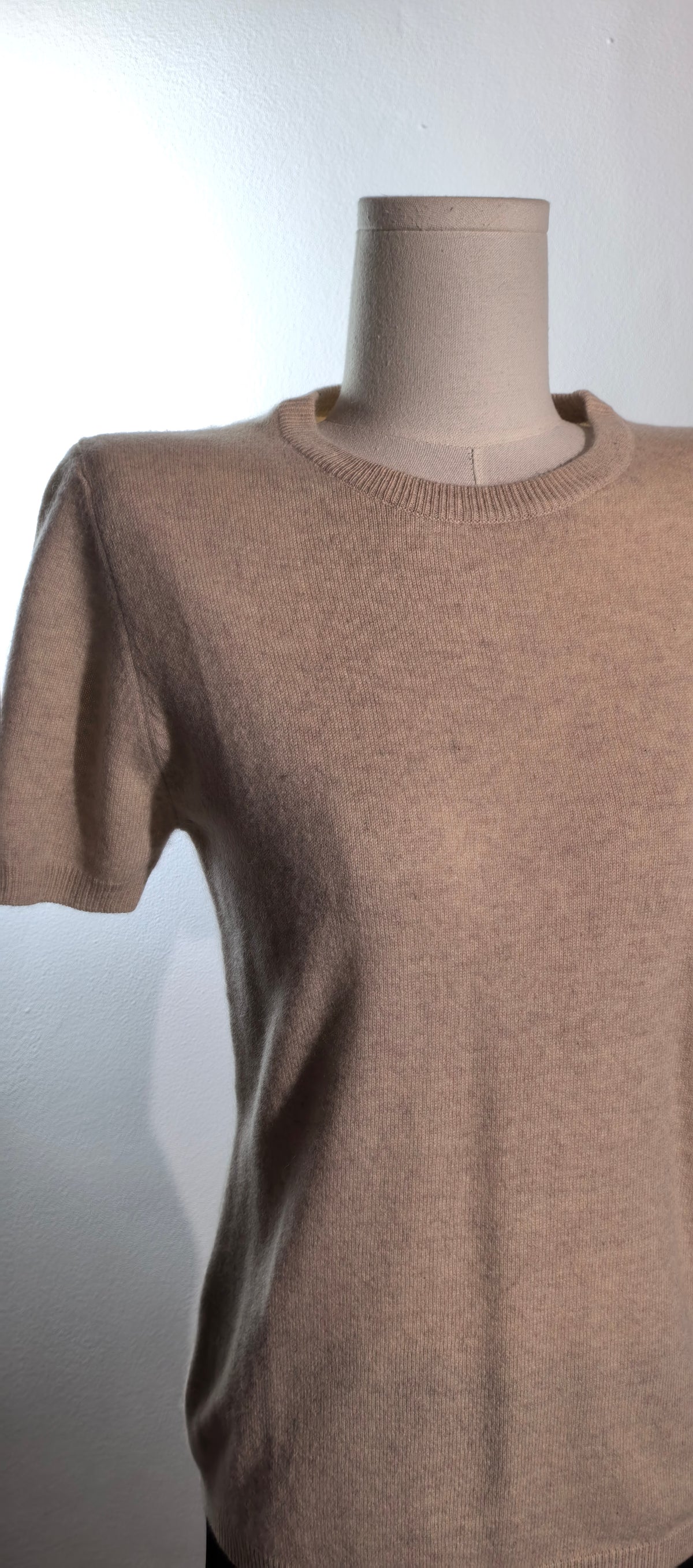 Bluza bej din casmir - Wendy B.