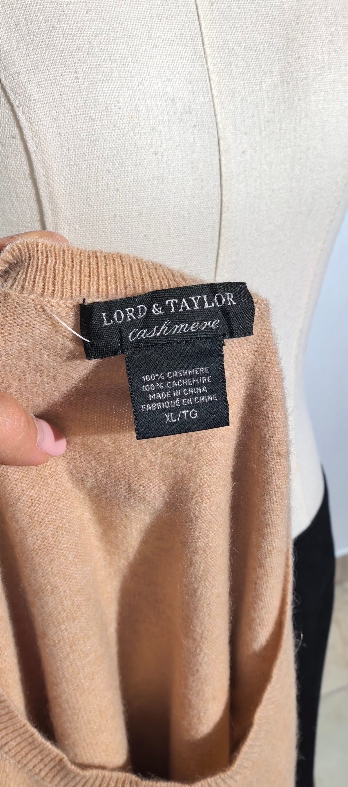 Bluza din casmir -Lord & Taylor