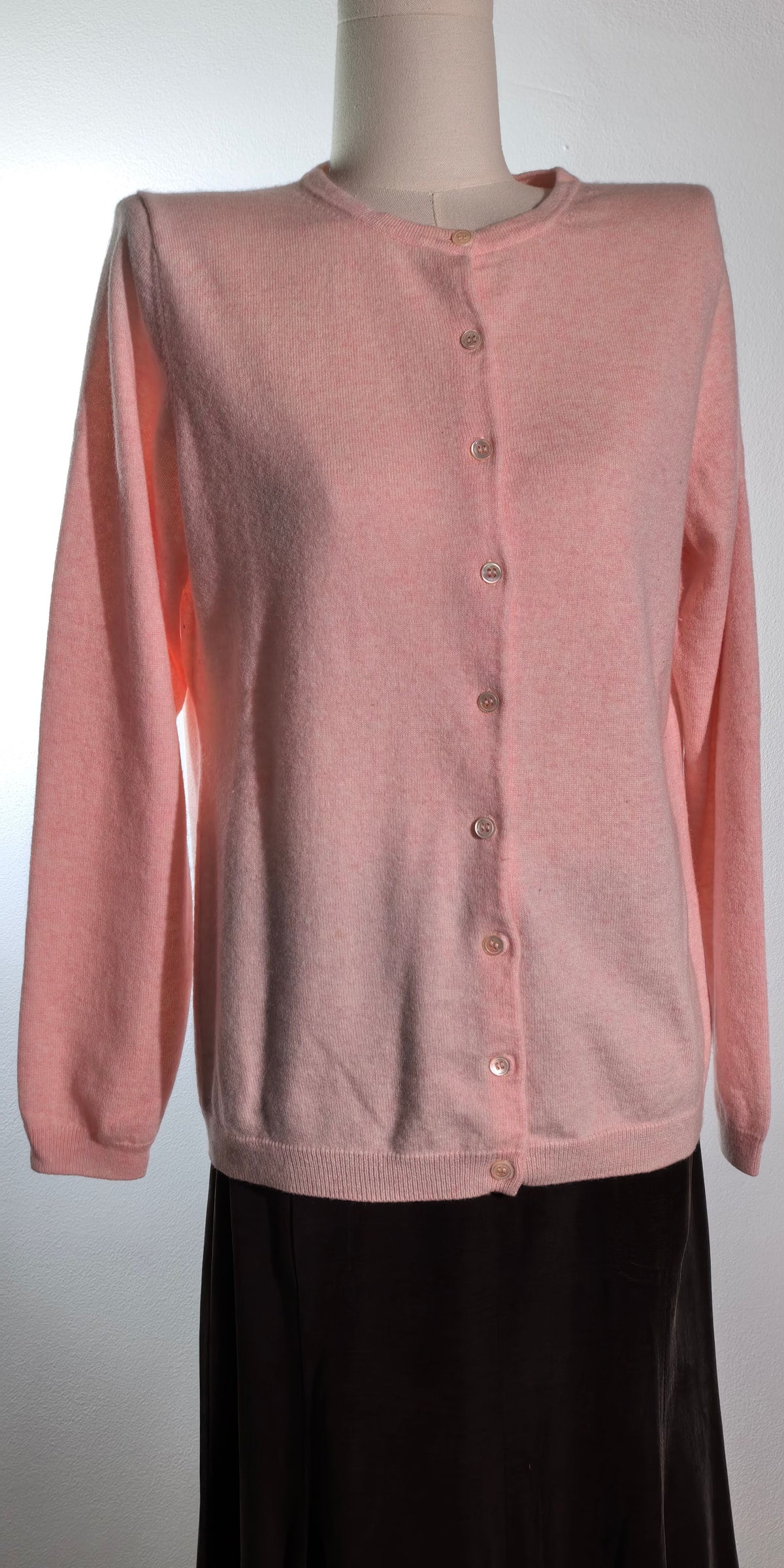 Pulover cu nasturi din casmir - Pure Cashmere