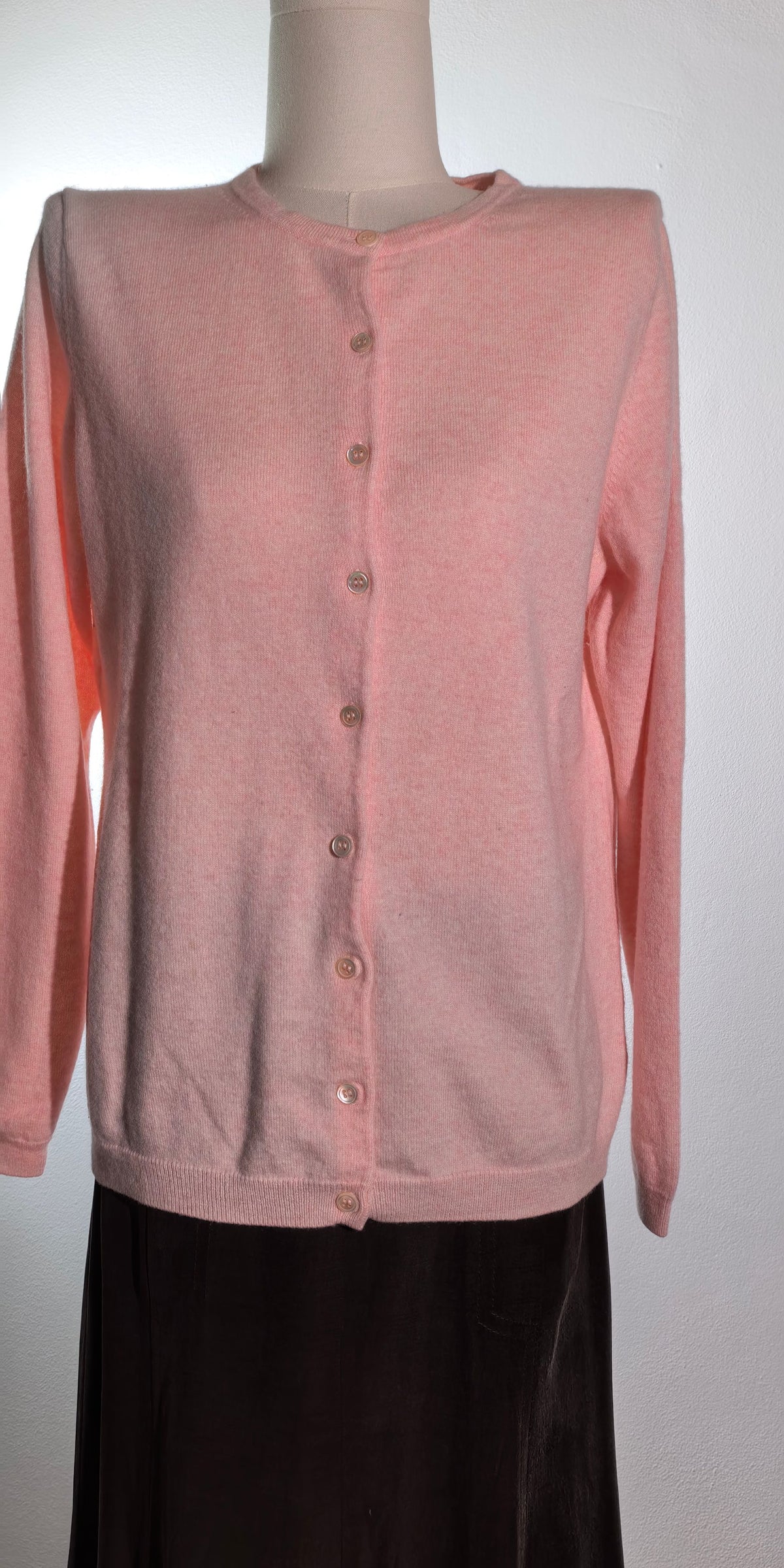 Pulover cu nasturi din casmir - Pure Cashmere
