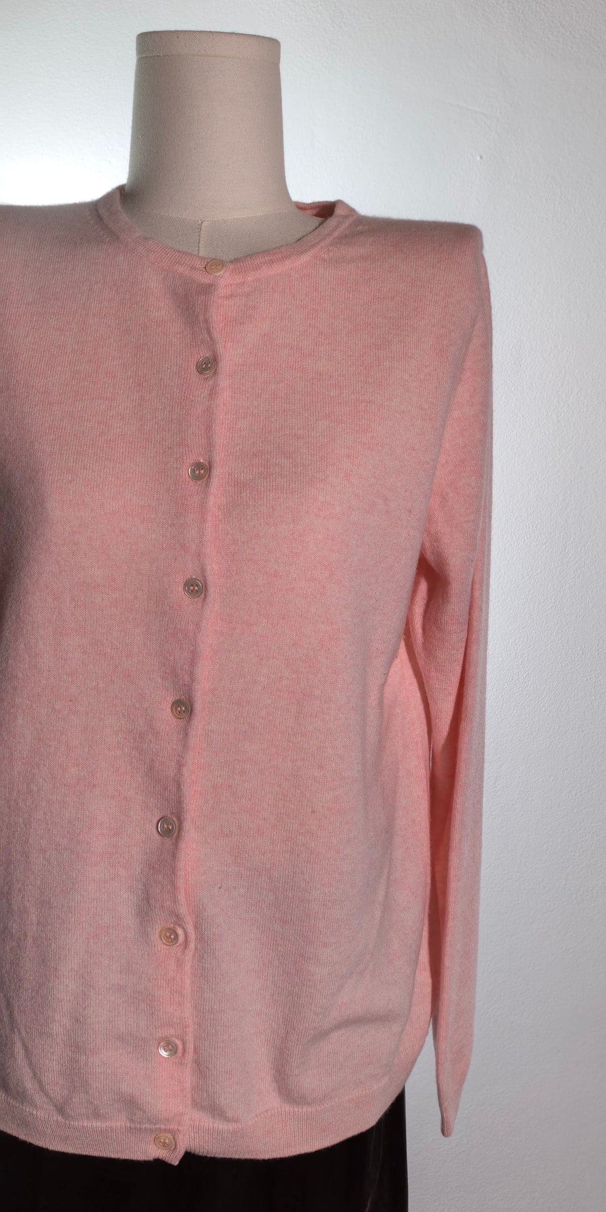 Pulover cu nasturi din casmir - Pure Cashmere